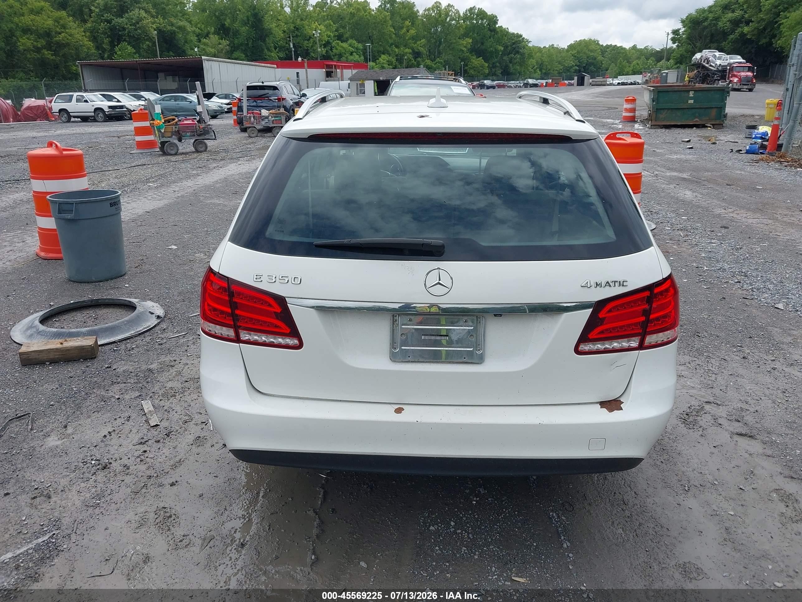 2014 Mercedes-benz E 350 4matic White vin: WDDHH8JB6EA903612