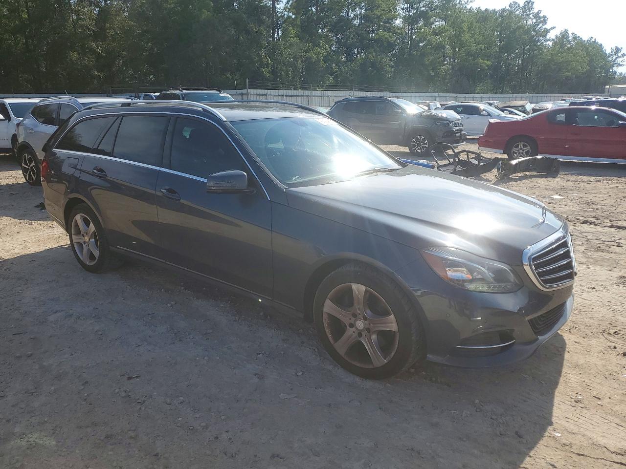 2015 Mercedes-benz E 350 4matic Wagon Charcoal vin: WDDHH8JB6FB108085