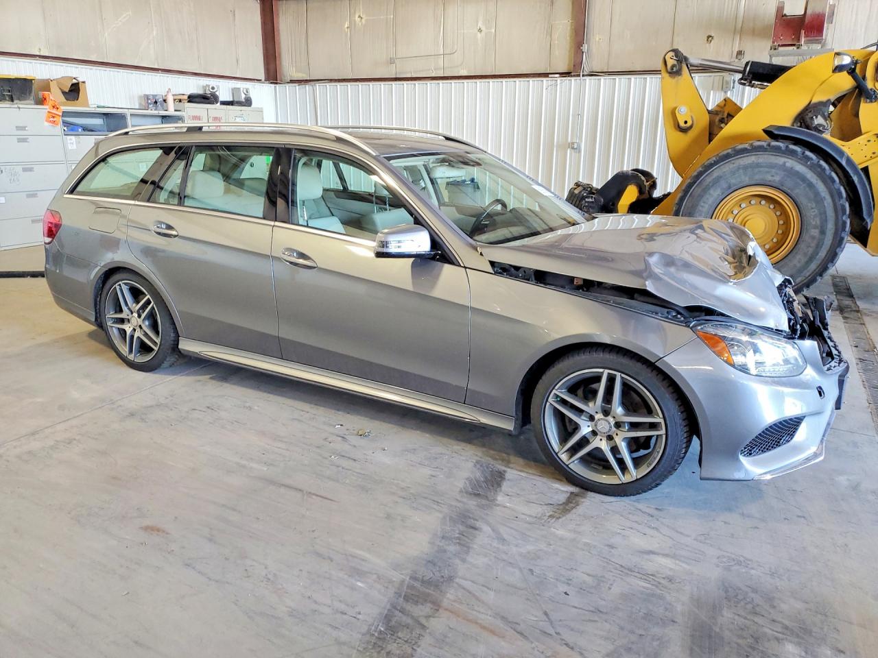 2015 Mercedes-benz E 350 4matic Wagon Gray vin: WDDHH8JB6FB111455
