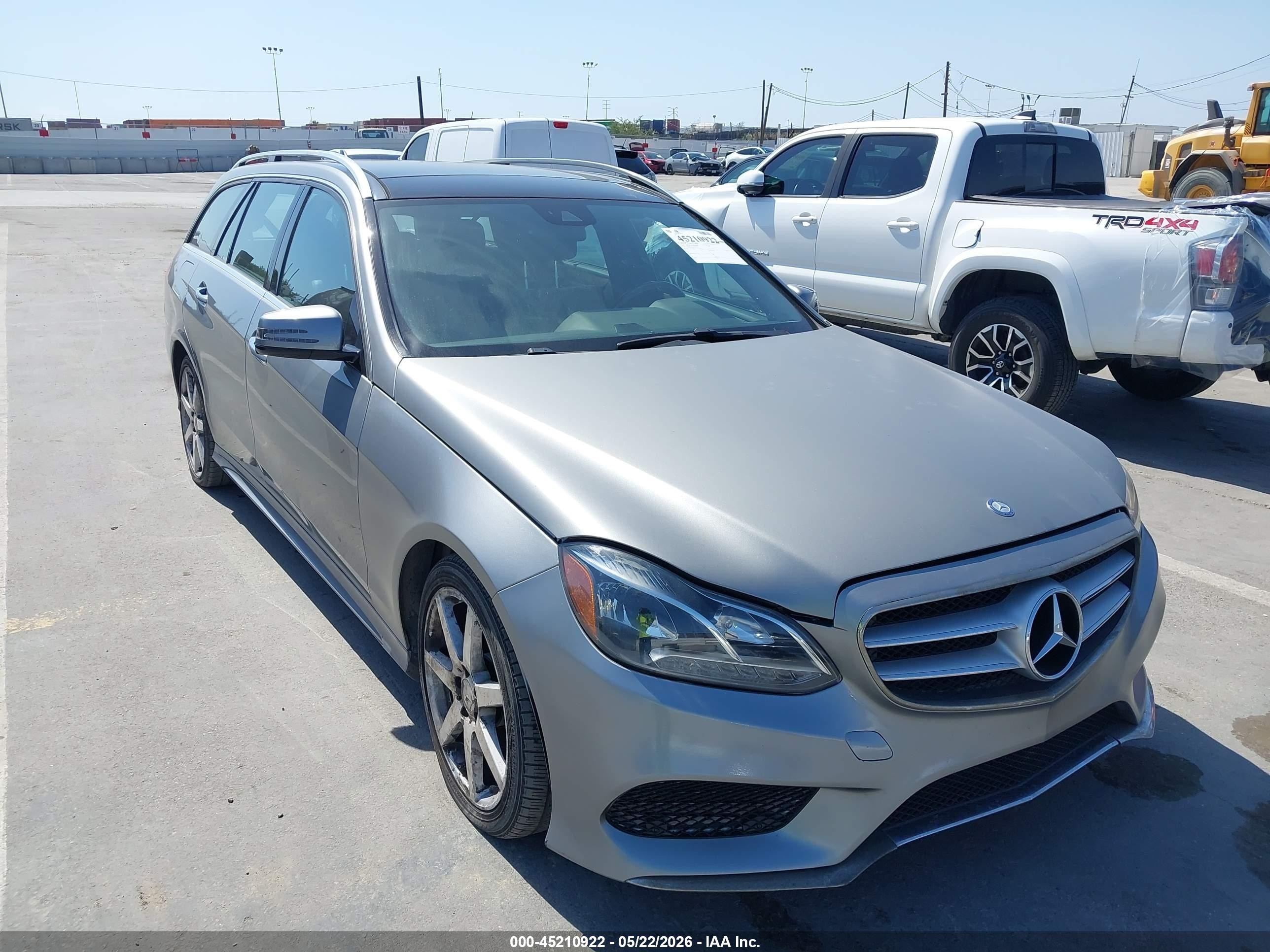 2015 Mercedes-benz E 350 4matic Серый vin: WDDHH8JB6FB117272