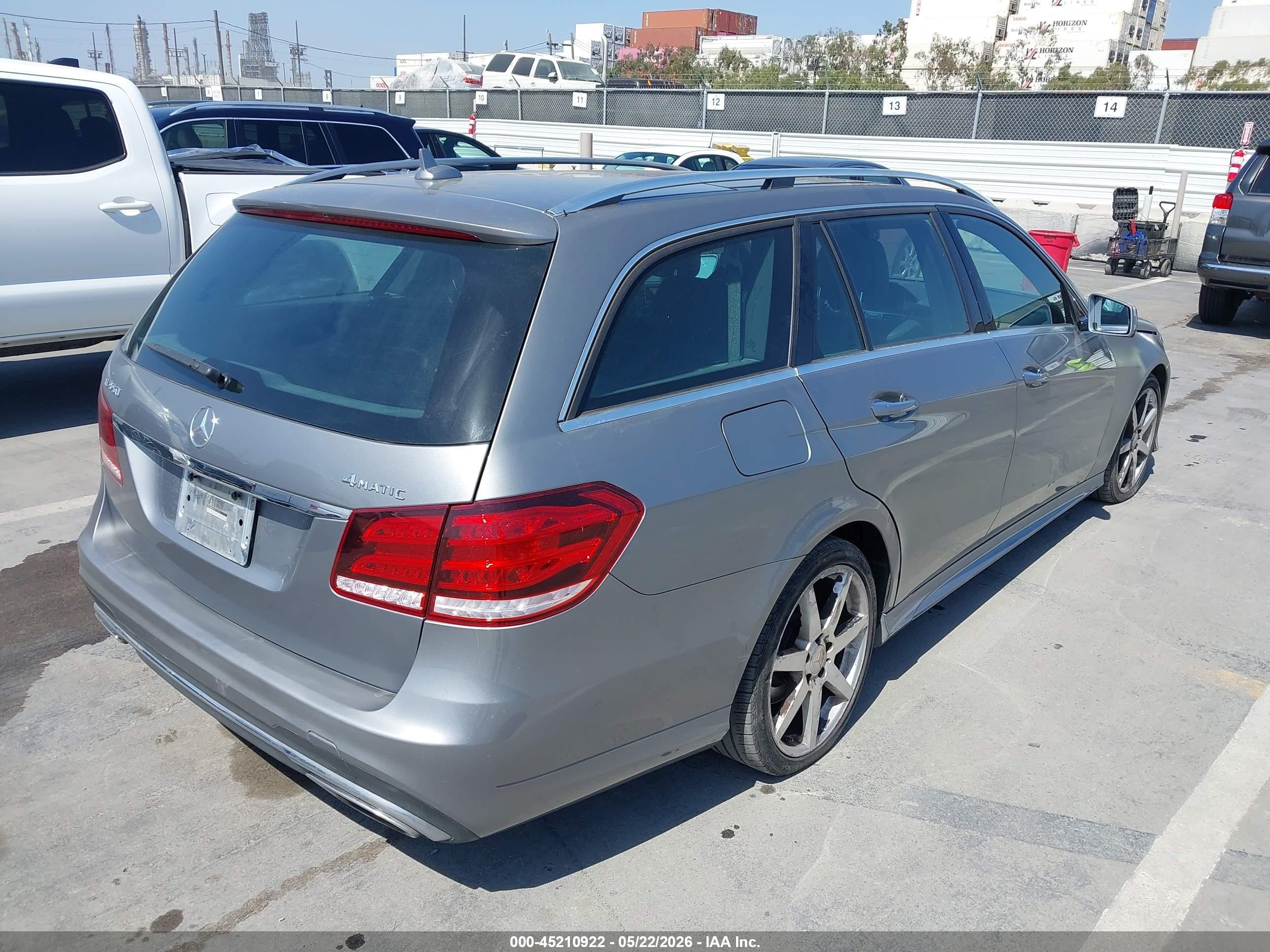 2015 Mercedes-benz E 350 4matic Серый vin: WDDHH8JB6FB117272