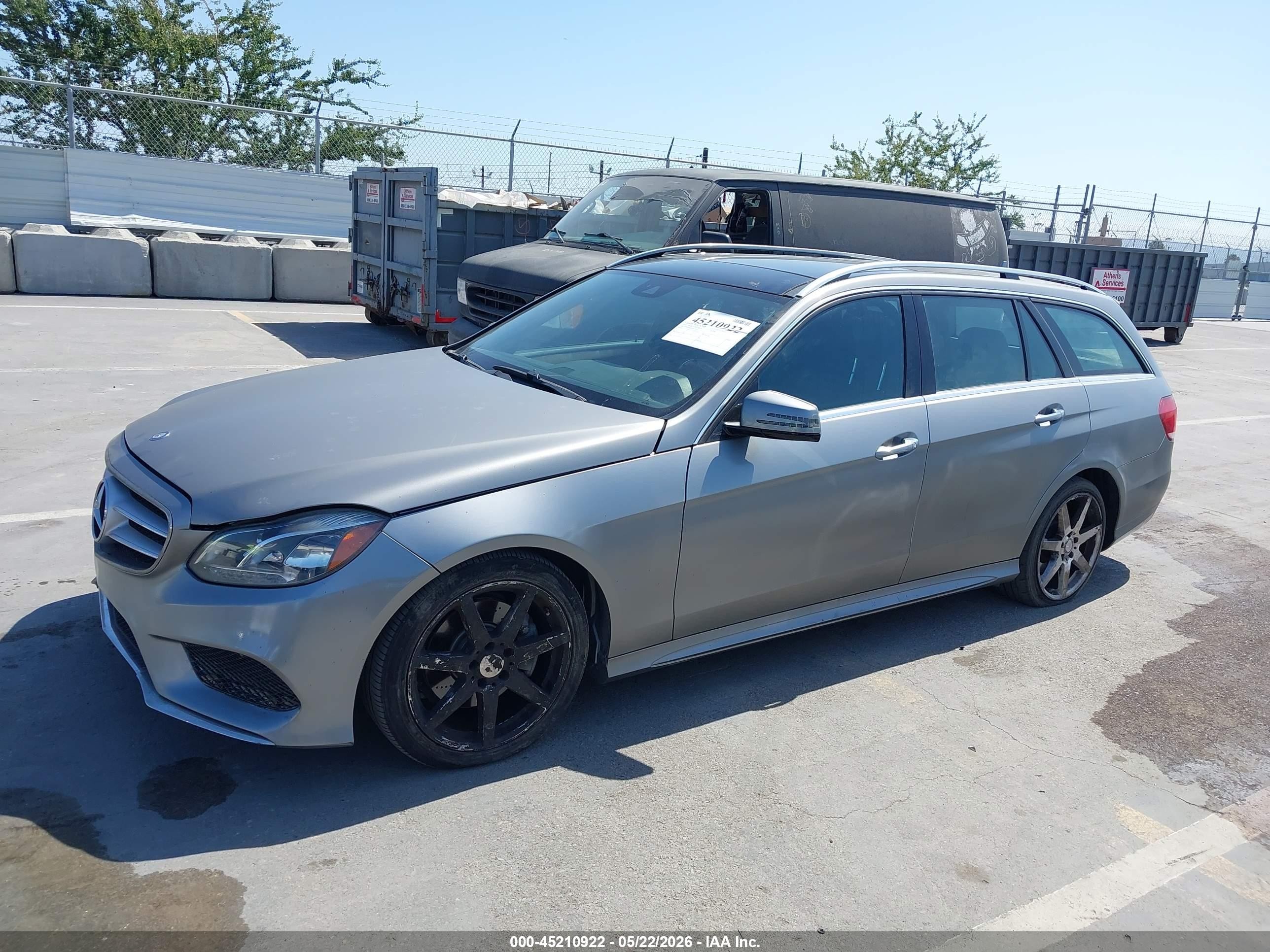 2015 Mercedes-benz E 350 4matic Серый vin: WDDHH8JB6FB117272