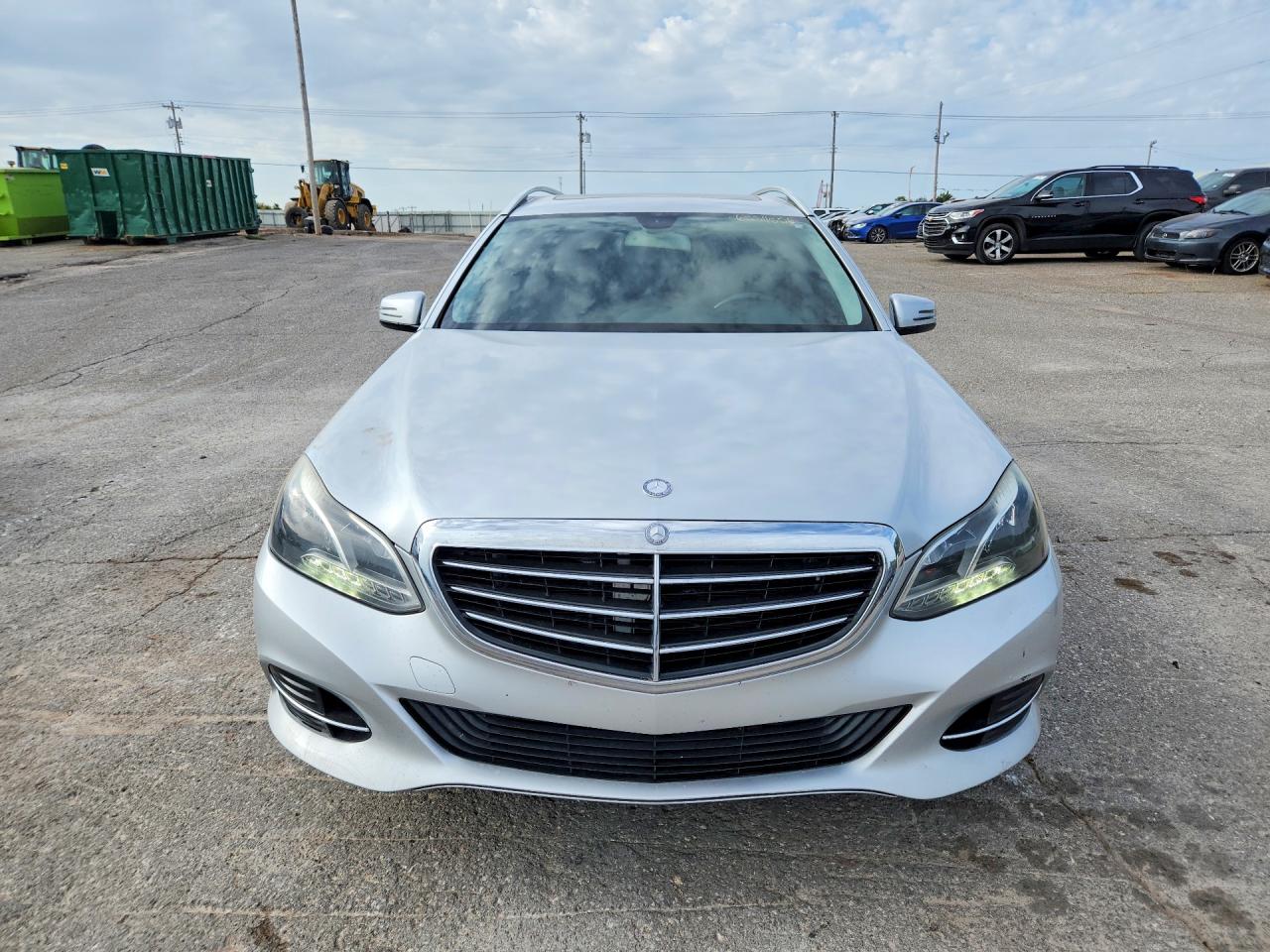 2014 Mercedes-benz E 350 4matic Wagon Silver vin: WDDHH8JB7EA840472