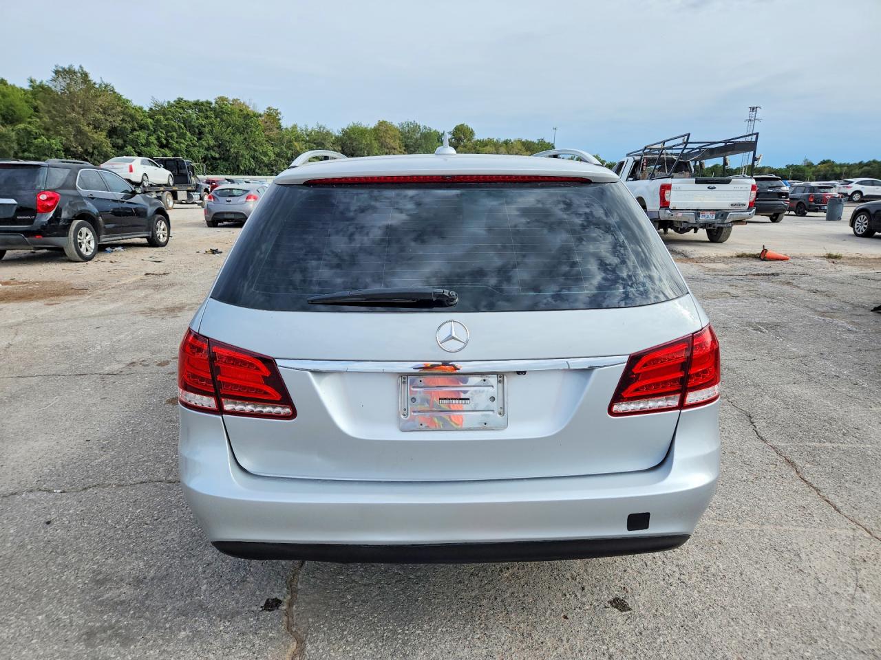 2014 Mercedes-benz E 350 4matic Wagon Silver vin: WDDHH8JB7EA840472