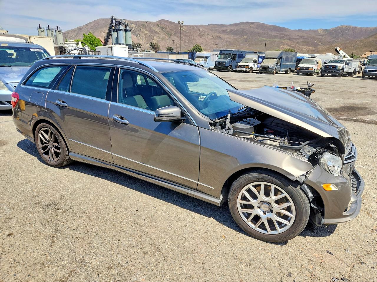 2013 Mercedes-benz E 350 4matic Wagon Brown vin: WDDHH8JB8DA675403