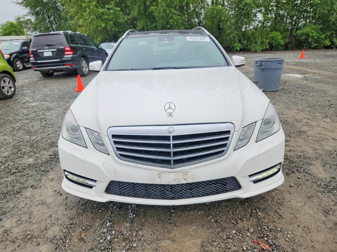2013 Mercedes-benz E 350 4matic Wagon White vin: WDDHH8JB8DA733655