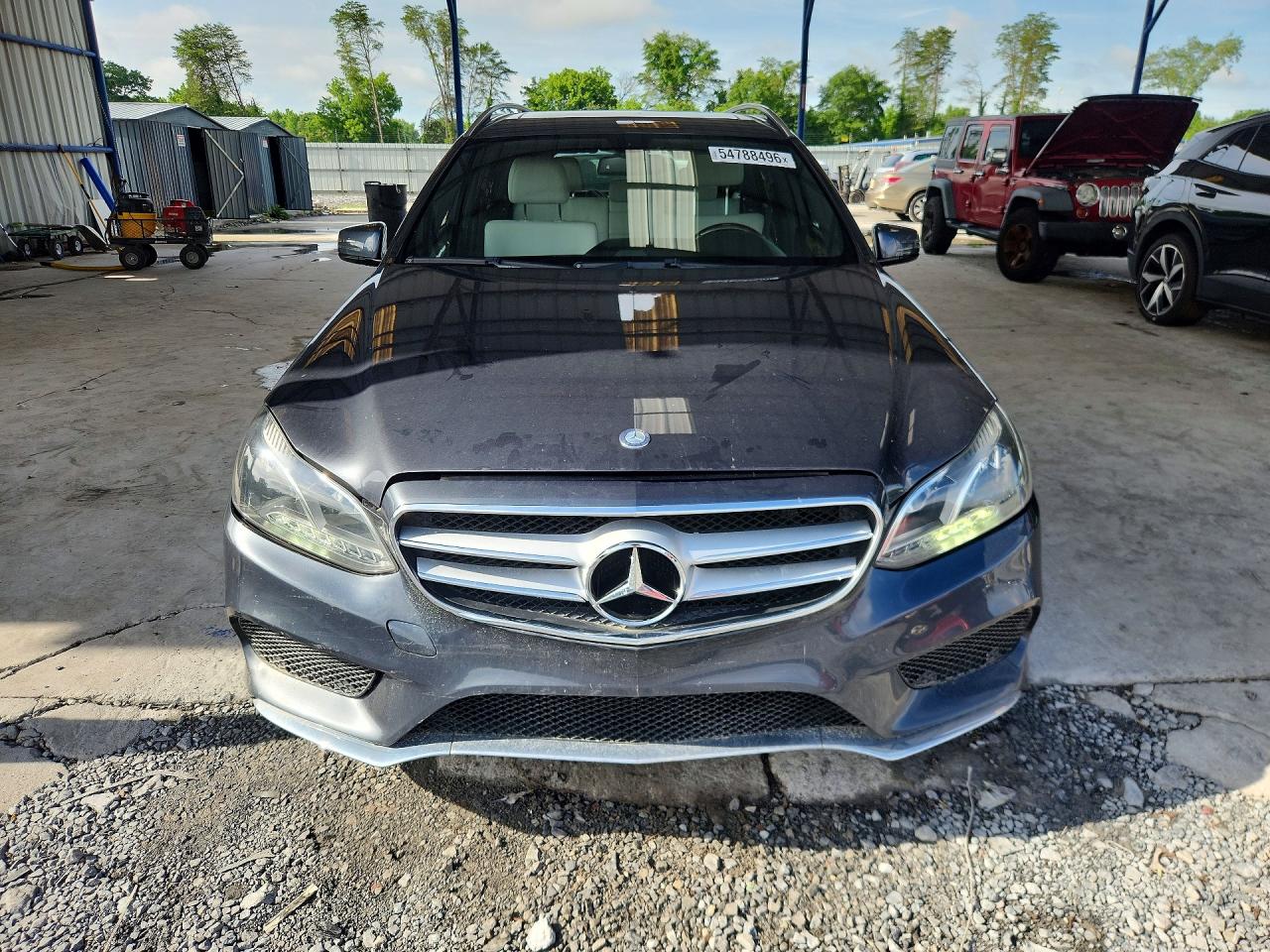 2014 Mercedes-benz E 350 4matic Wagon Gray vin: WDDHH8JB8EA885050