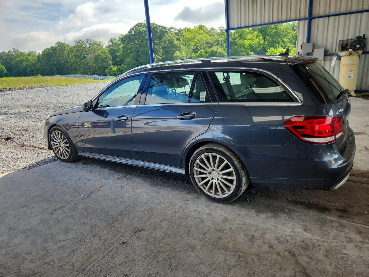 2014 Mercedes-benz E 350 4matic Wagon Gray vin: WDDHH8JB8EA885050
