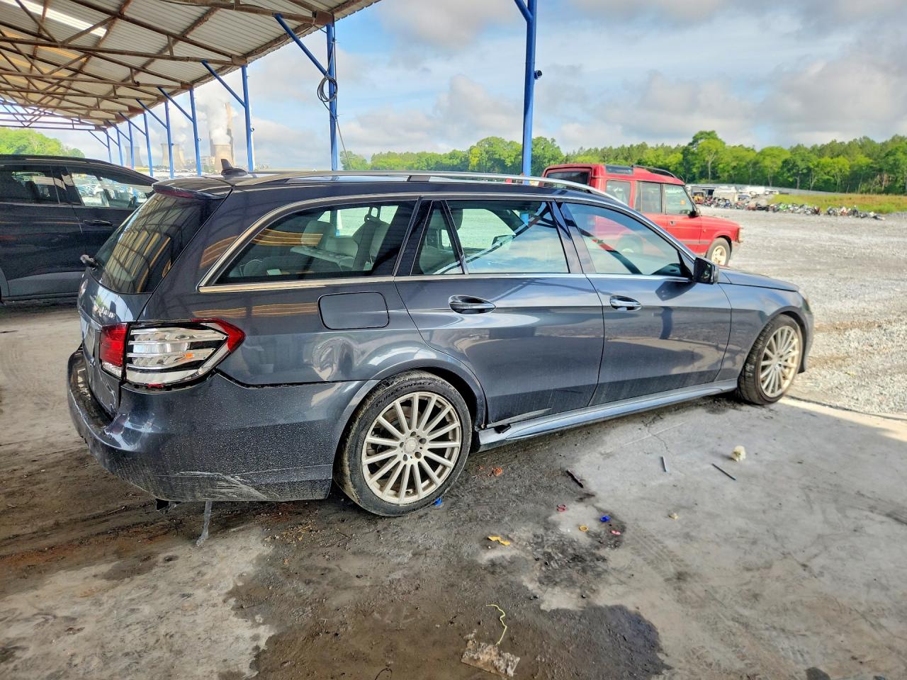 2014 Mercedes-benz E 350 4matic Wagon Gray vin: WDDHH8JB8EA885050