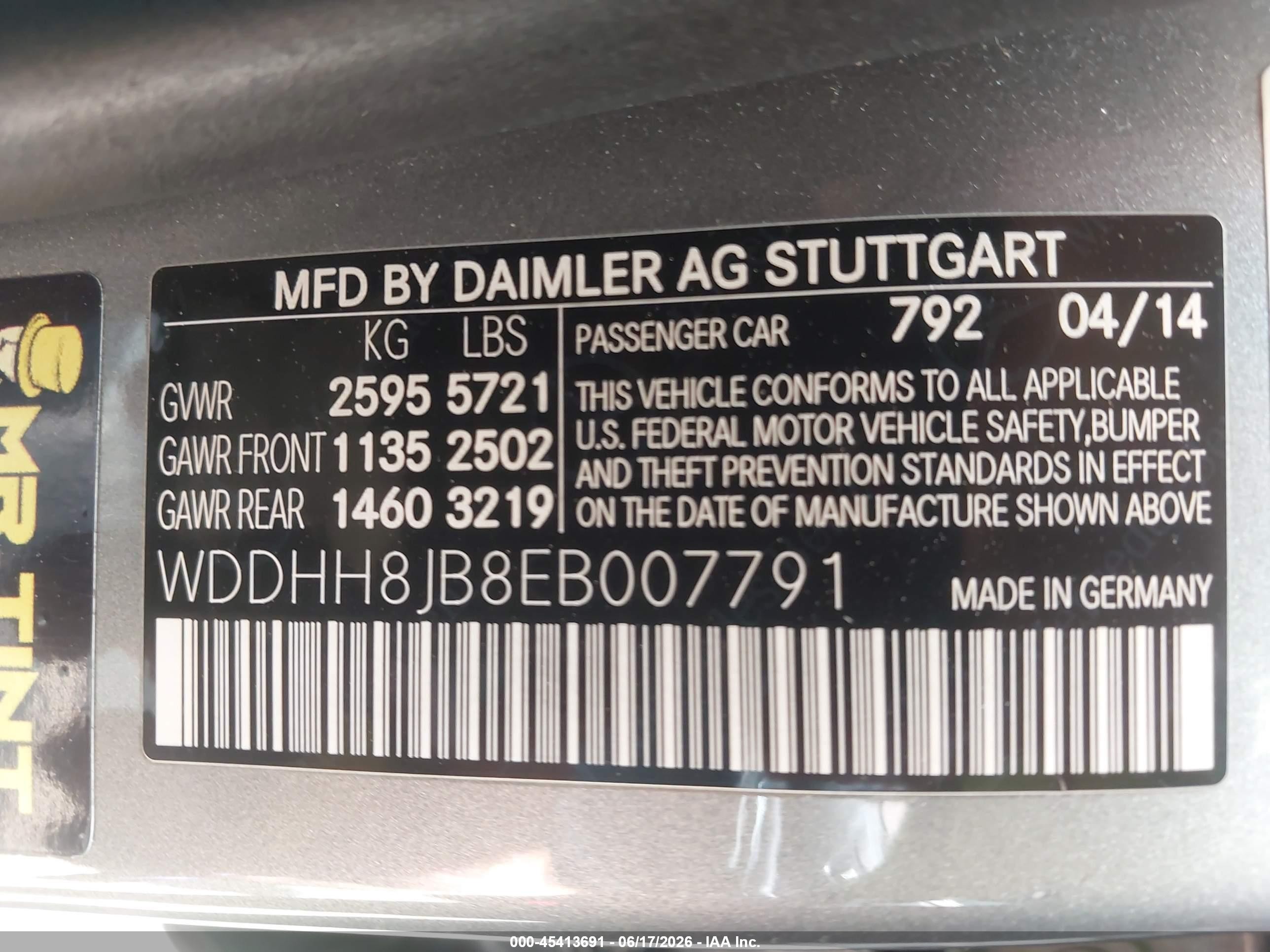 2014 Mercedes-benz E 350 4matic Gray vin: WDDHH8JB8EB007791