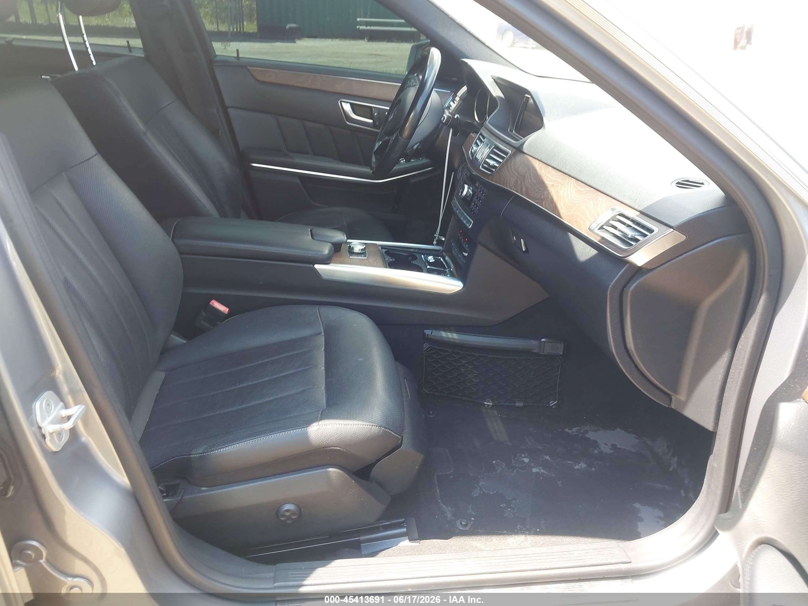 2014 Mercedes-benz E 350 4matic Gray vin: WDDHH8JB8EB007791