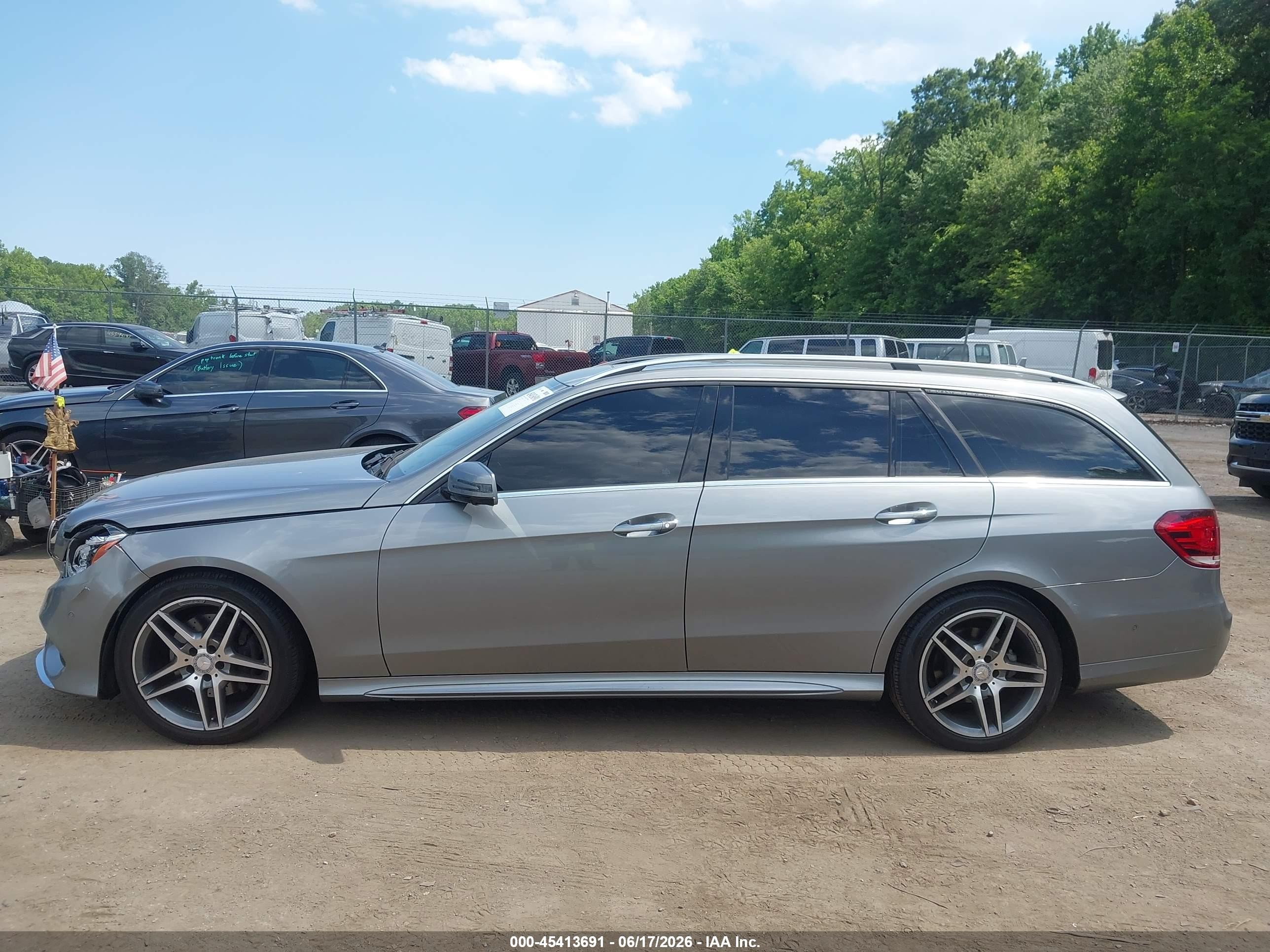 2014 Mercedes-benz E 350 4matic Gray vin: WDDHH8JB8EB007791