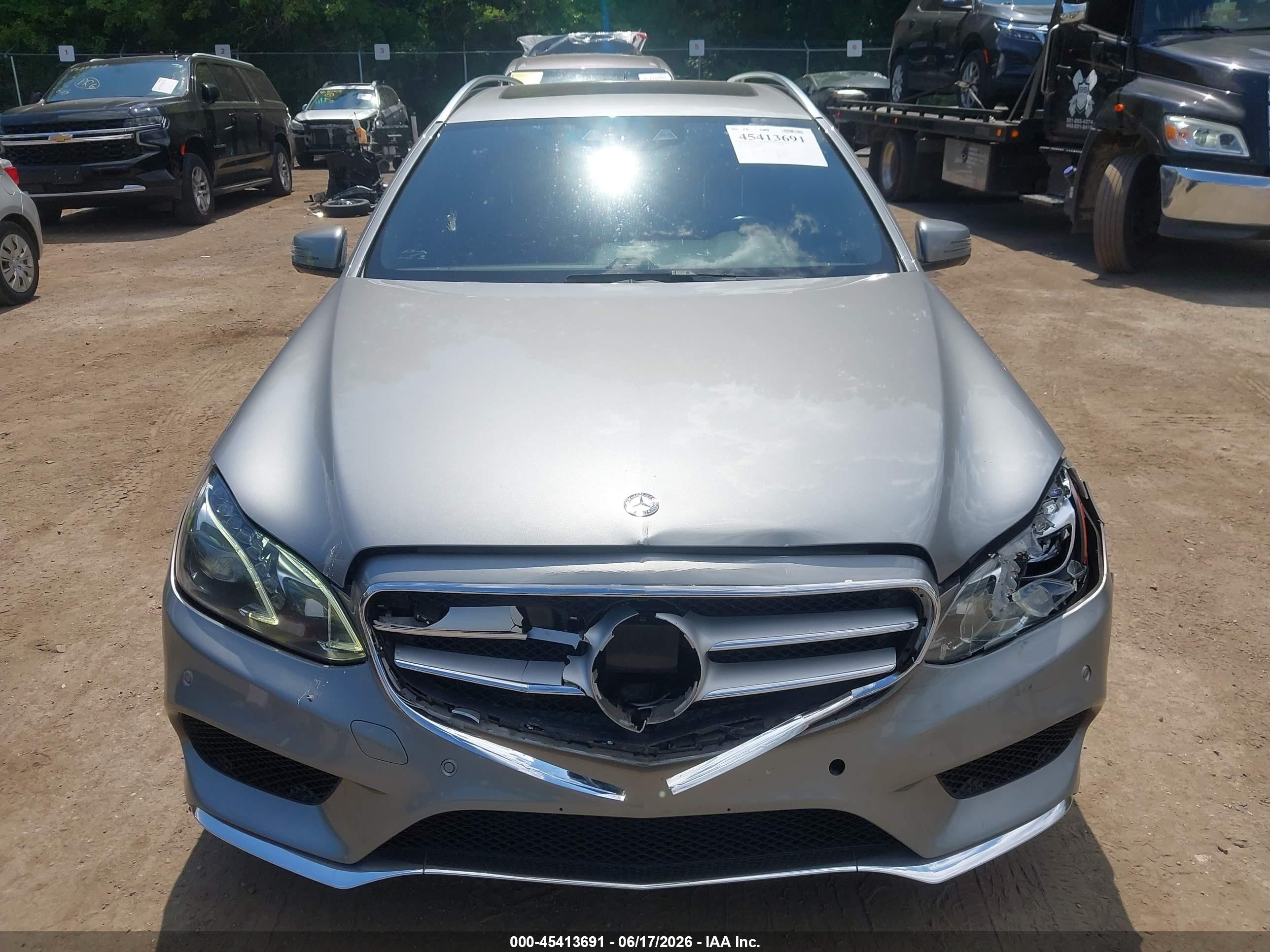 2014 Mercedes-benz E 350 4matic Gray vin: WDDHH8JB8EB007791