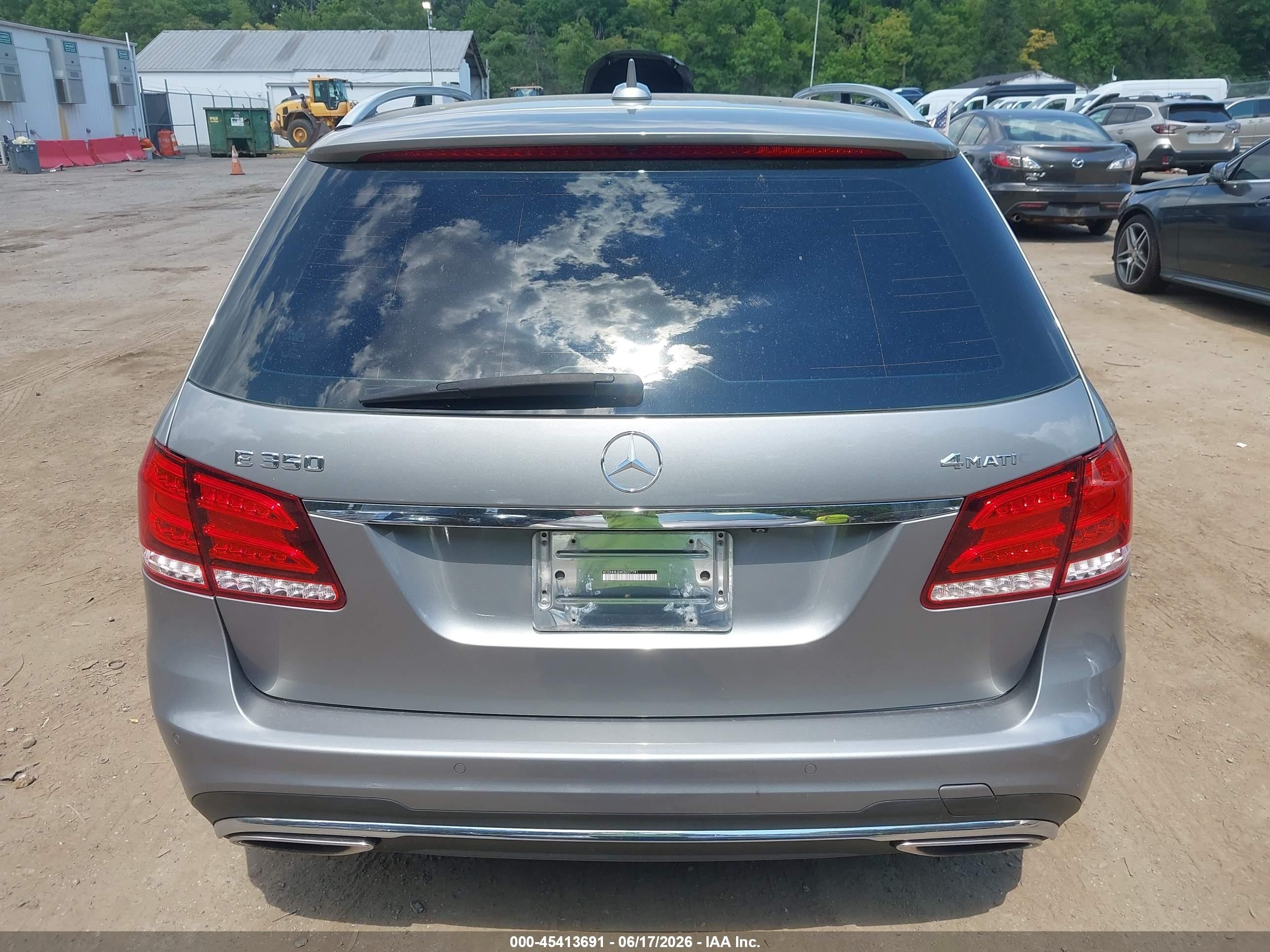 2014 Mercedes-benz E 350 4matic Gray vin: WDDHH8JB8EB007791