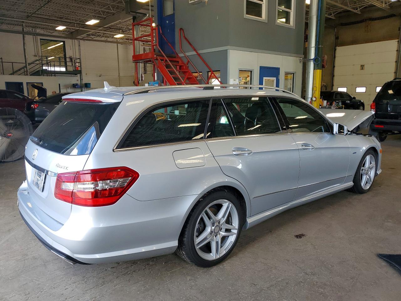 2012 Mercedes-benz E 350 4matic Wagon Серебряный vin: WDDHH8JB9CA600563