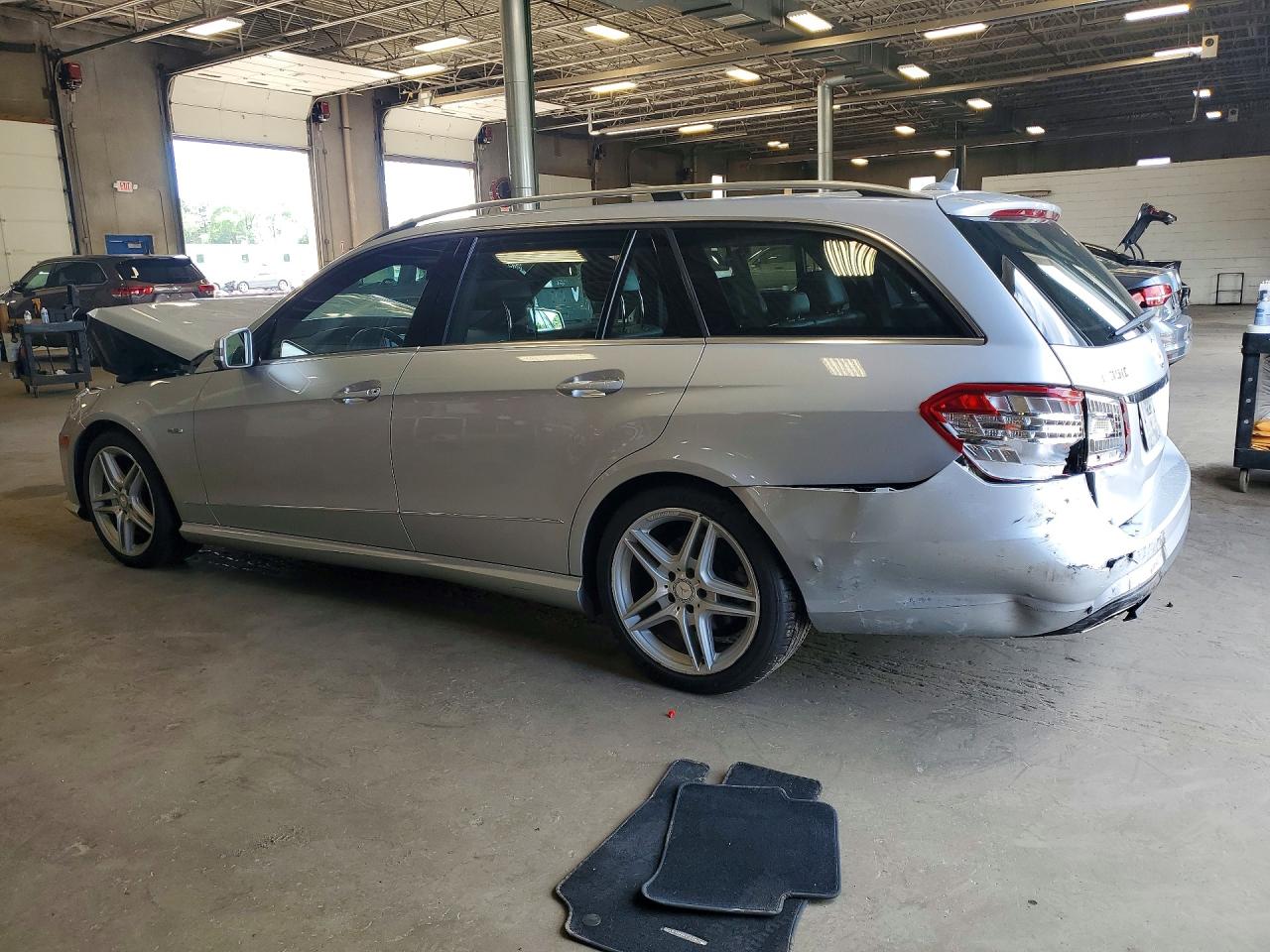 2012 Mercedes-benz E 350 4matic Wagon Серебряный vin: WDDHH8JB9CA600563