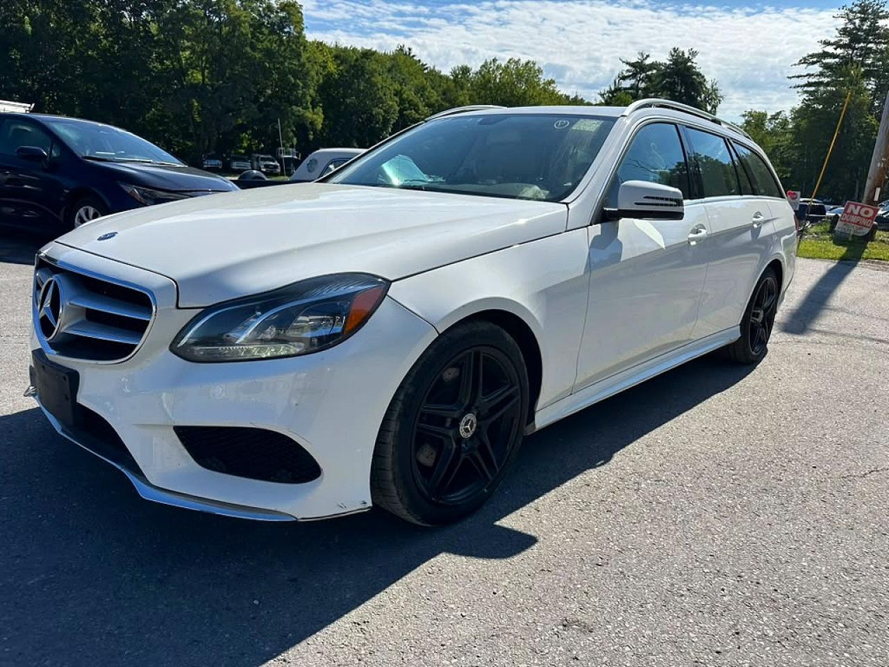 2015 Mercedes-benz E 350 4matic Wagon White vin: WDDHH8JB9FB083523