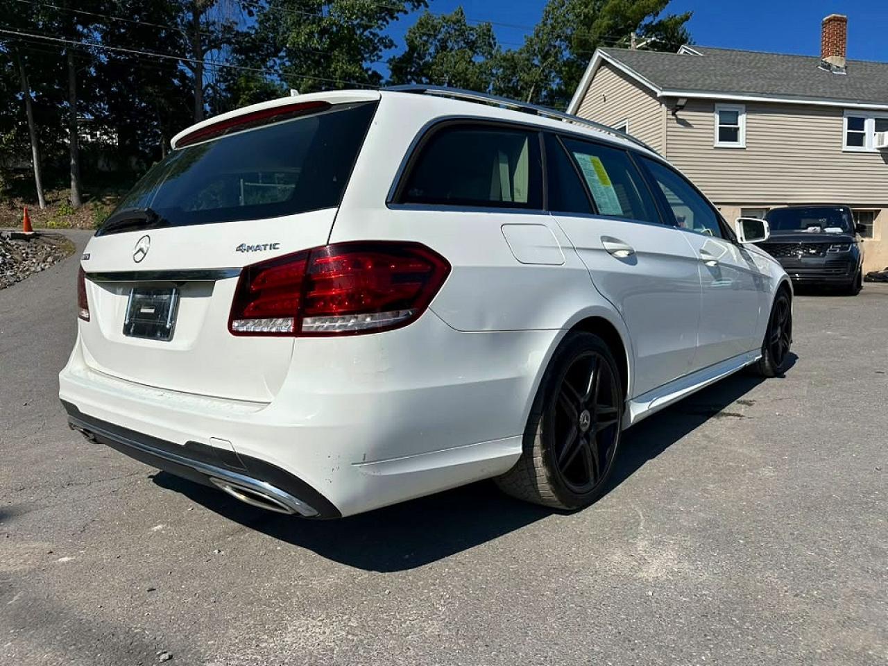 2015 Mercedes-benz E 350 4matic Wagon White vin: WDDHH8JB9FB083523