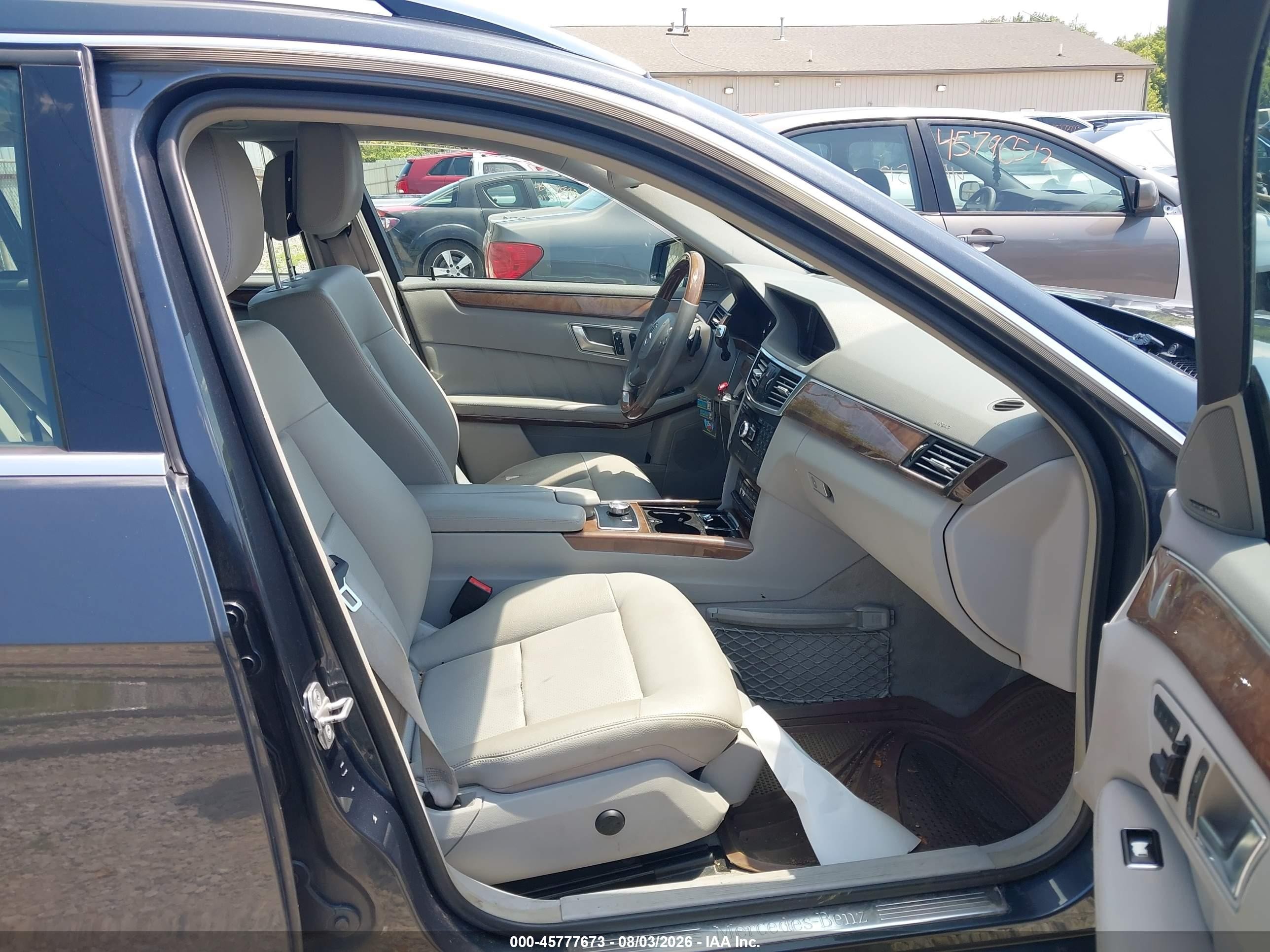 2013 Mercedes-benz E 350 4matic Blue vin: WDDHH8JBXDA728778