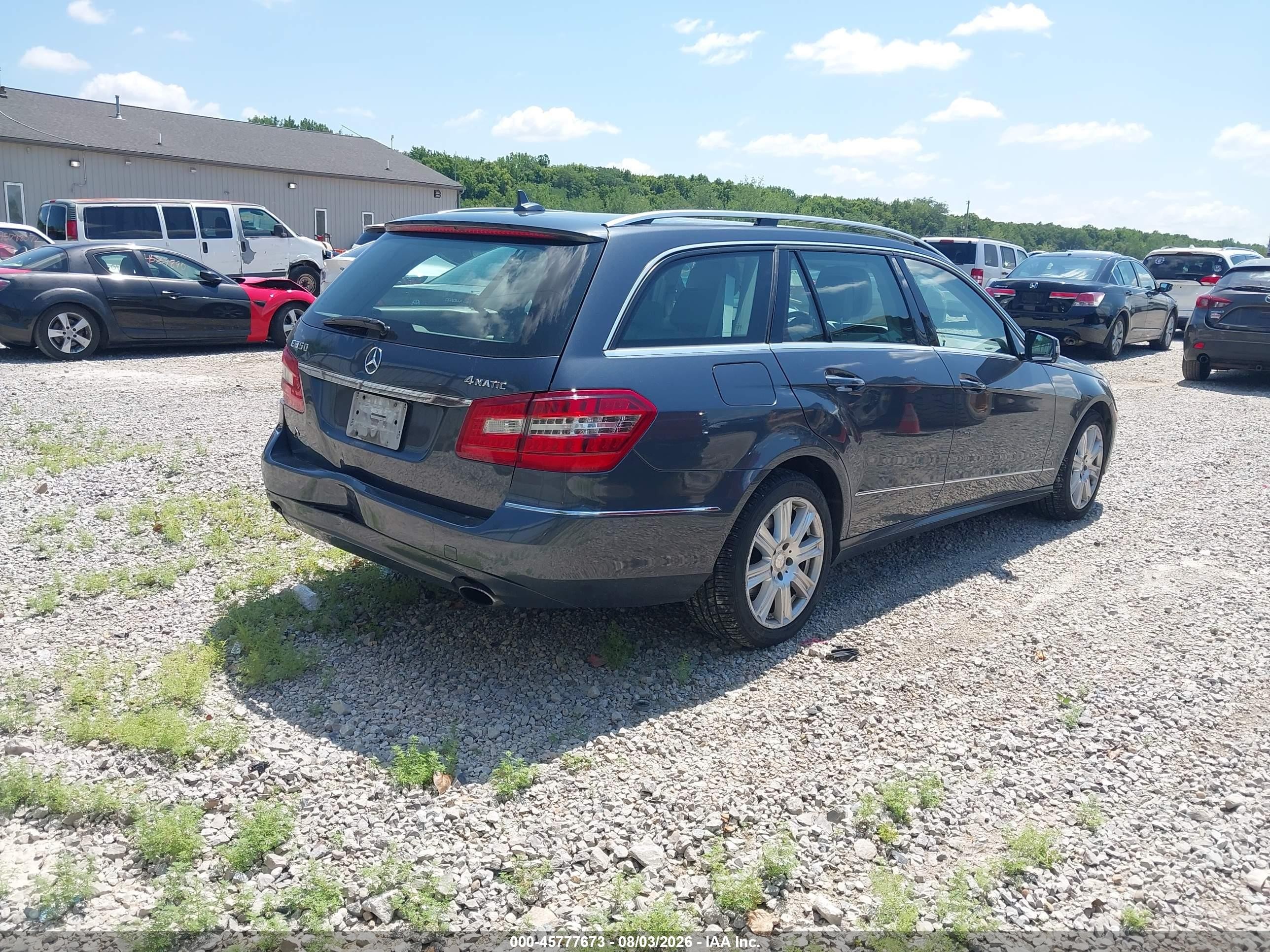 2013 Mercedes-benz E 350 4matic Blue vin: WDDHH8JBXDA728778