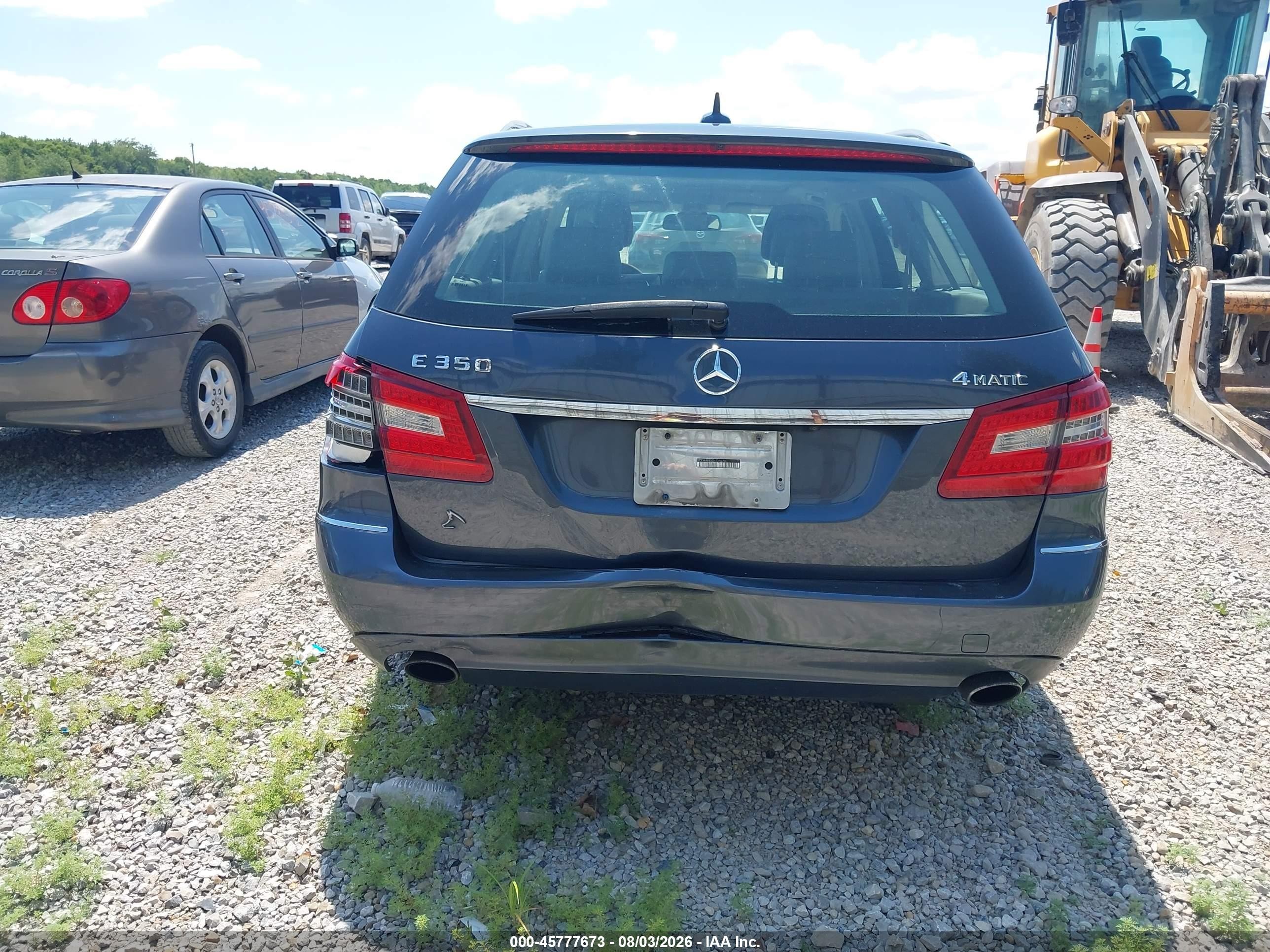 2013 Mercedes-benz E 350 4matic Blue vin: WDDHH8JBXDA728778