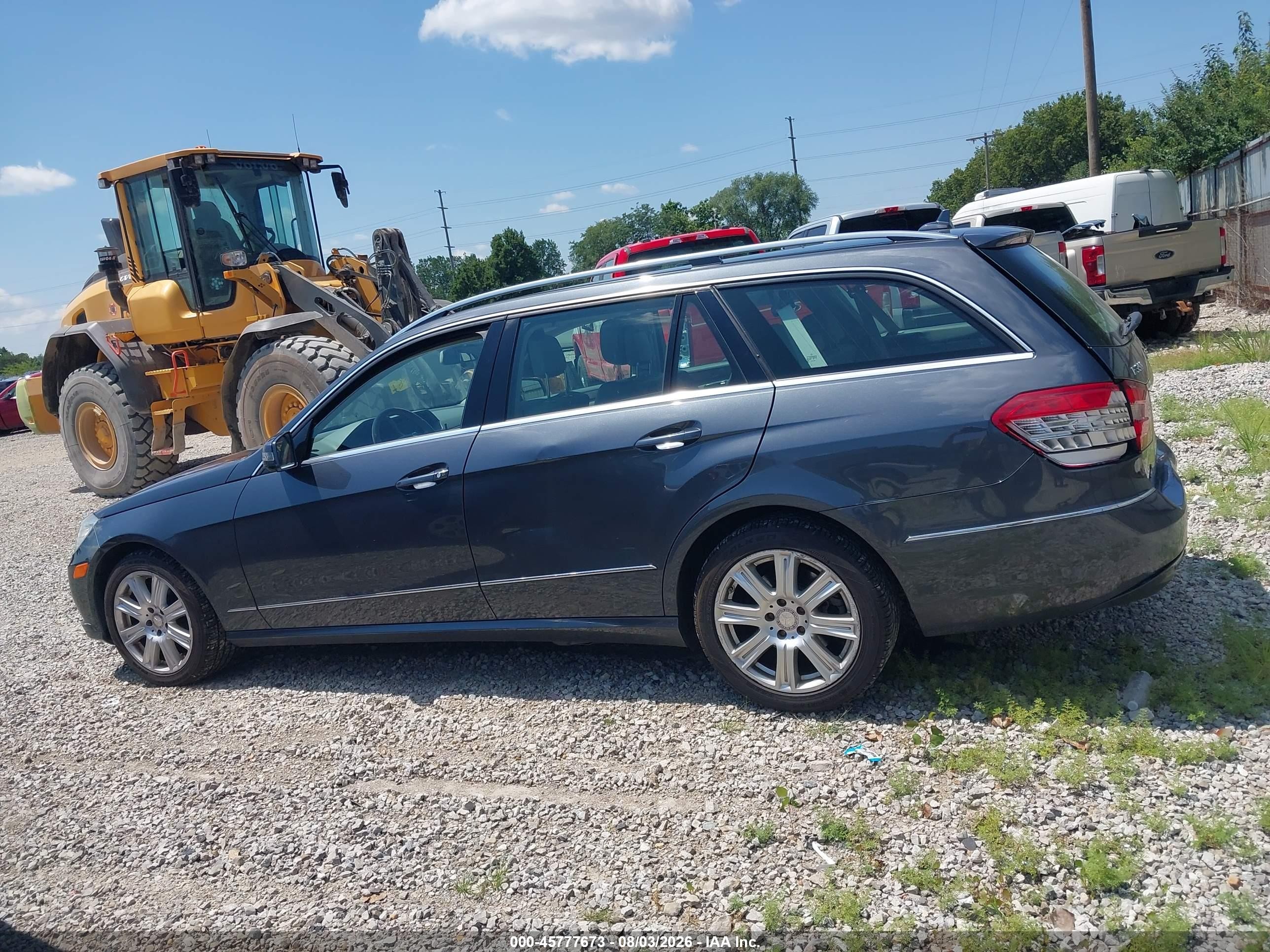 2013 Mercedes-benz E 350 4matic Blue vin: WDDHH8JBXDA728778