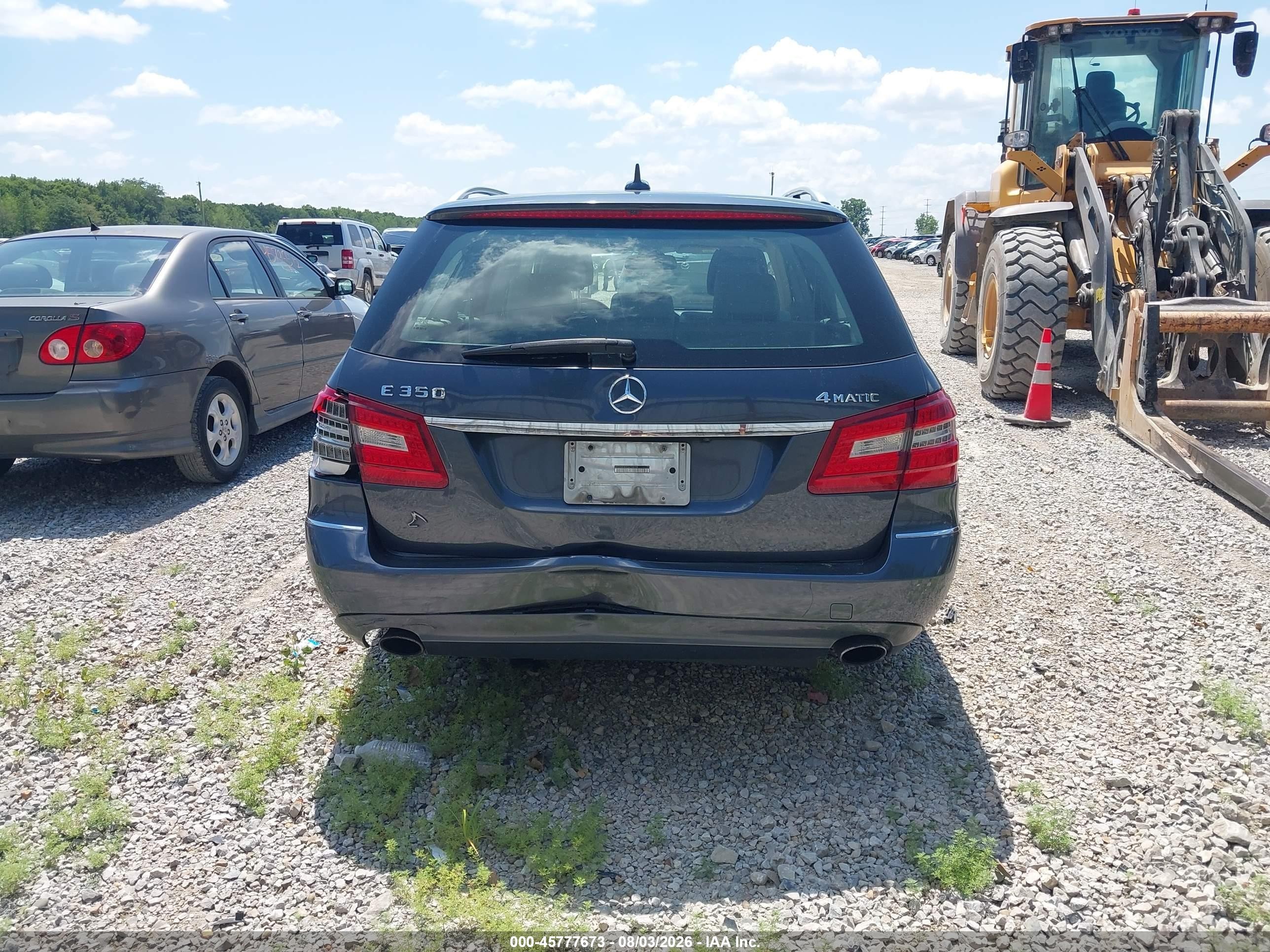 2013 Mercedes-benz E 350 4matic Blue vin: WDDHH8JBXDA728778