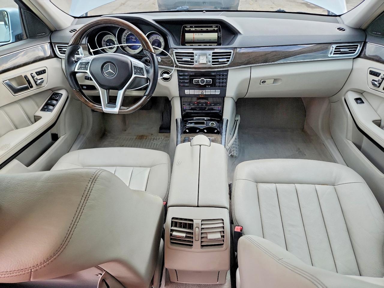2014 Mercedes-benz E 350 4matic Wagon Blue vin: WDDHH8JBXEA791610