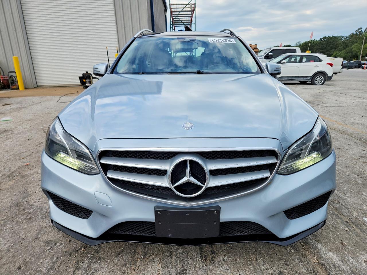 2014 Mercedes-benz E 350 4matic Wagon Blue vin: WDDHH8JBXEA791610