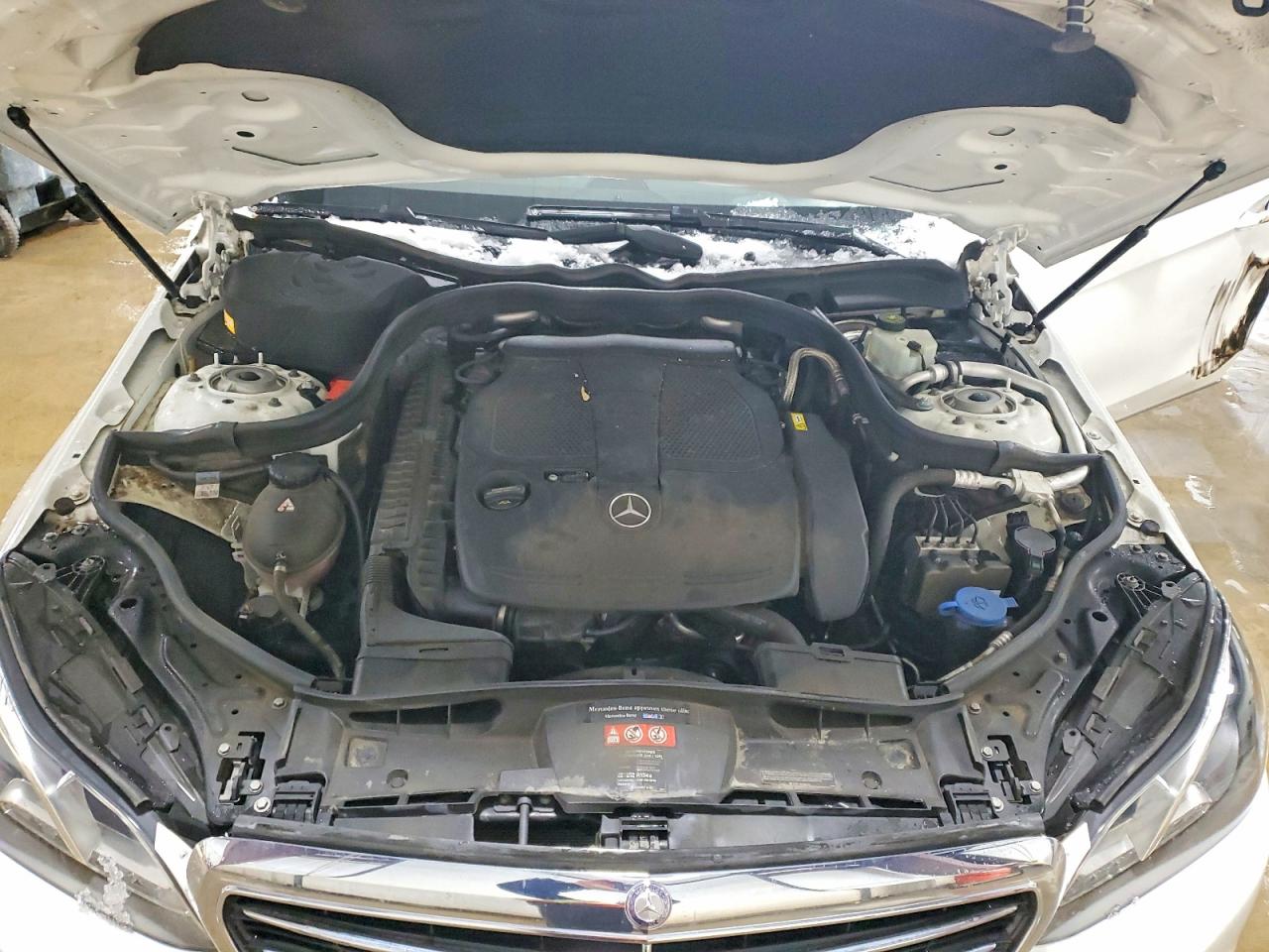 2015 Mercedes-benz E 350 4matic Wagon White vin: WDDHH8JBXFB105755