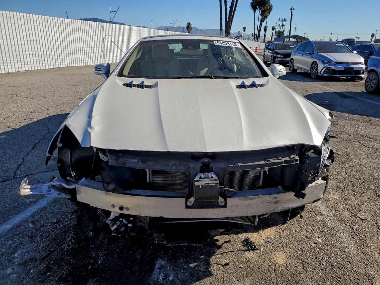 2015 Mercedes-benz Sl 400 White vin: WDDJK6FA0FF033545