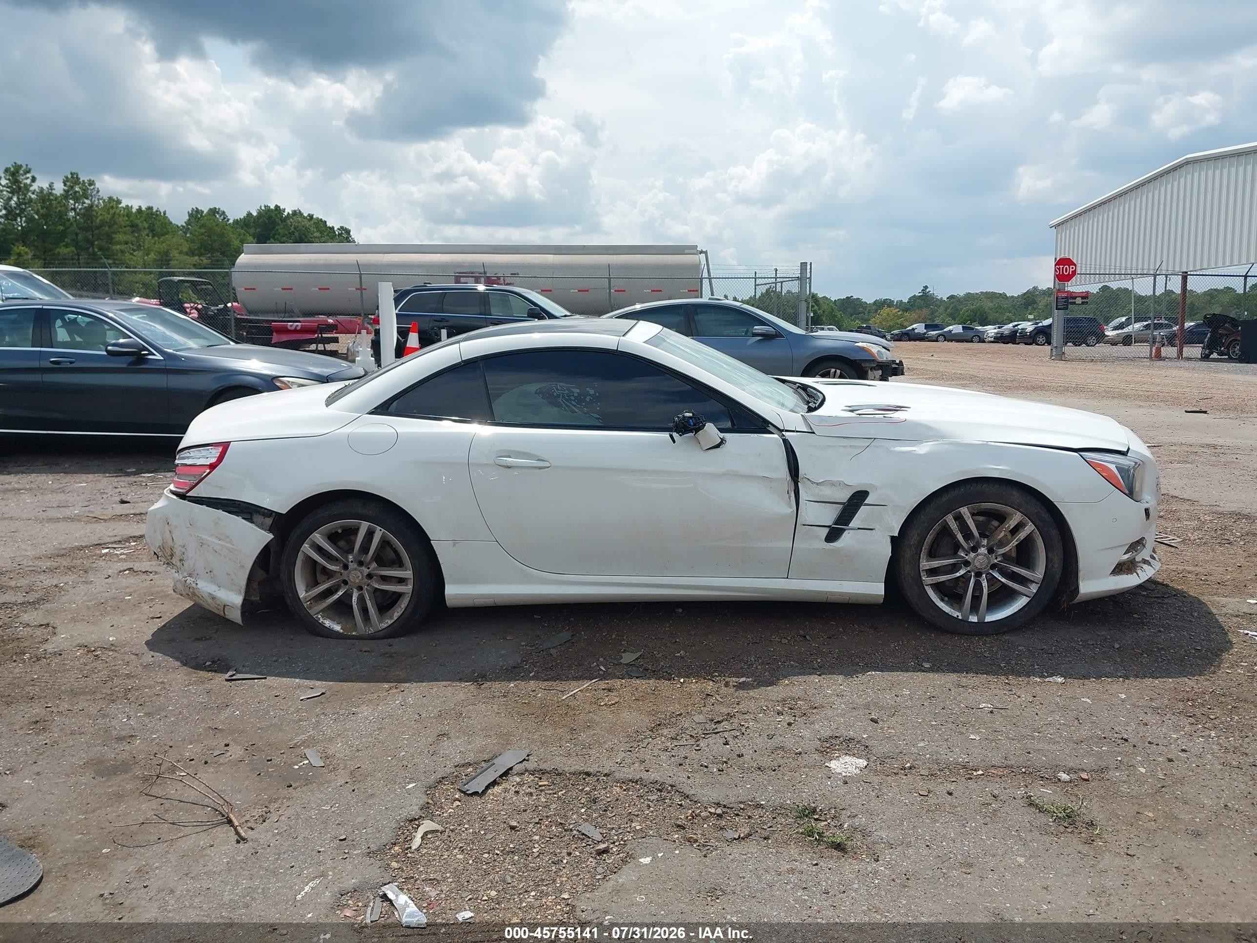 2015 Mercedes-benz Sl 400   White vin: WDDJK6FA0FF033626