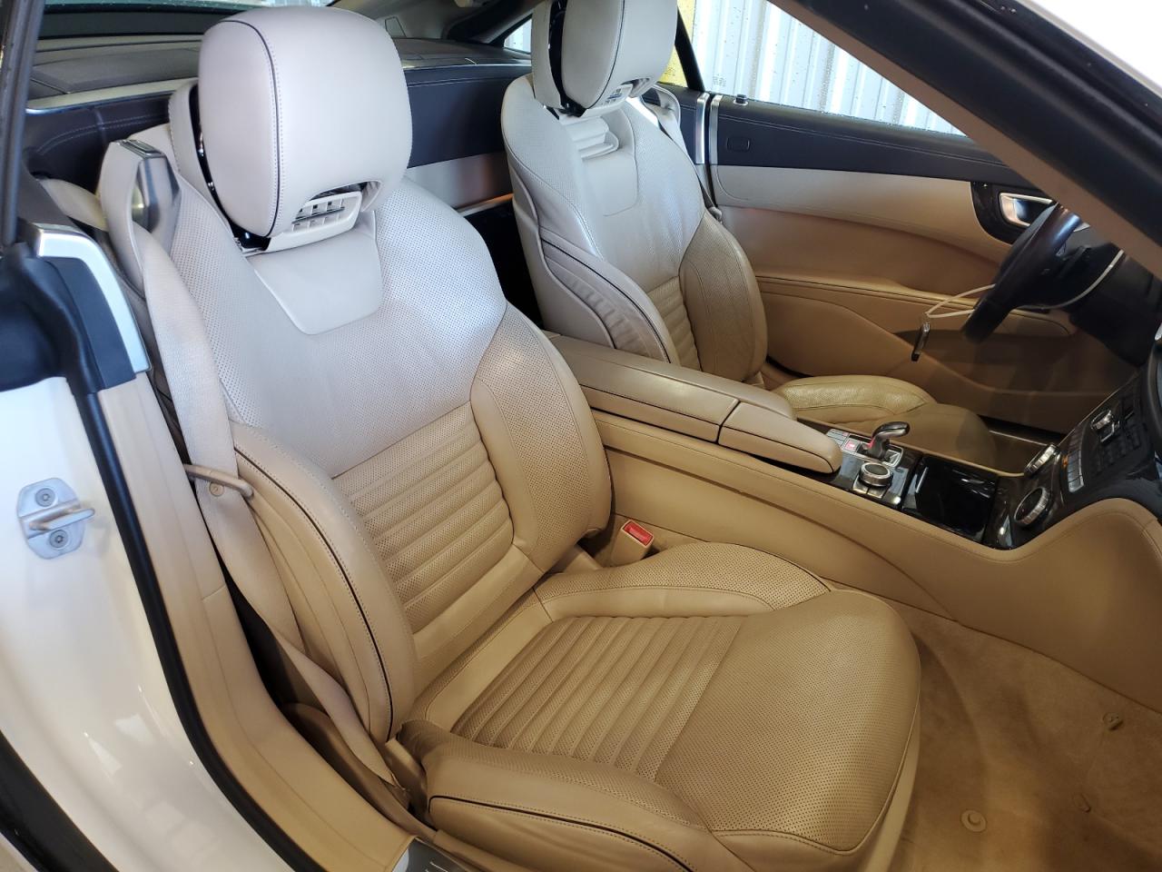 2015 Mercedes-benz Sl 400 White vin: WDDJK6FA1FF035112