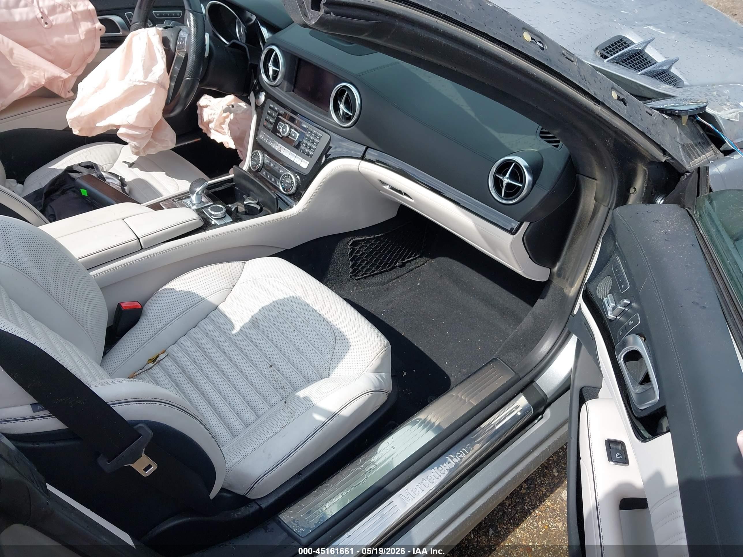 2015 Mercedes-benz Sl 400   Silver vin: WDDJK6FA3FF031157