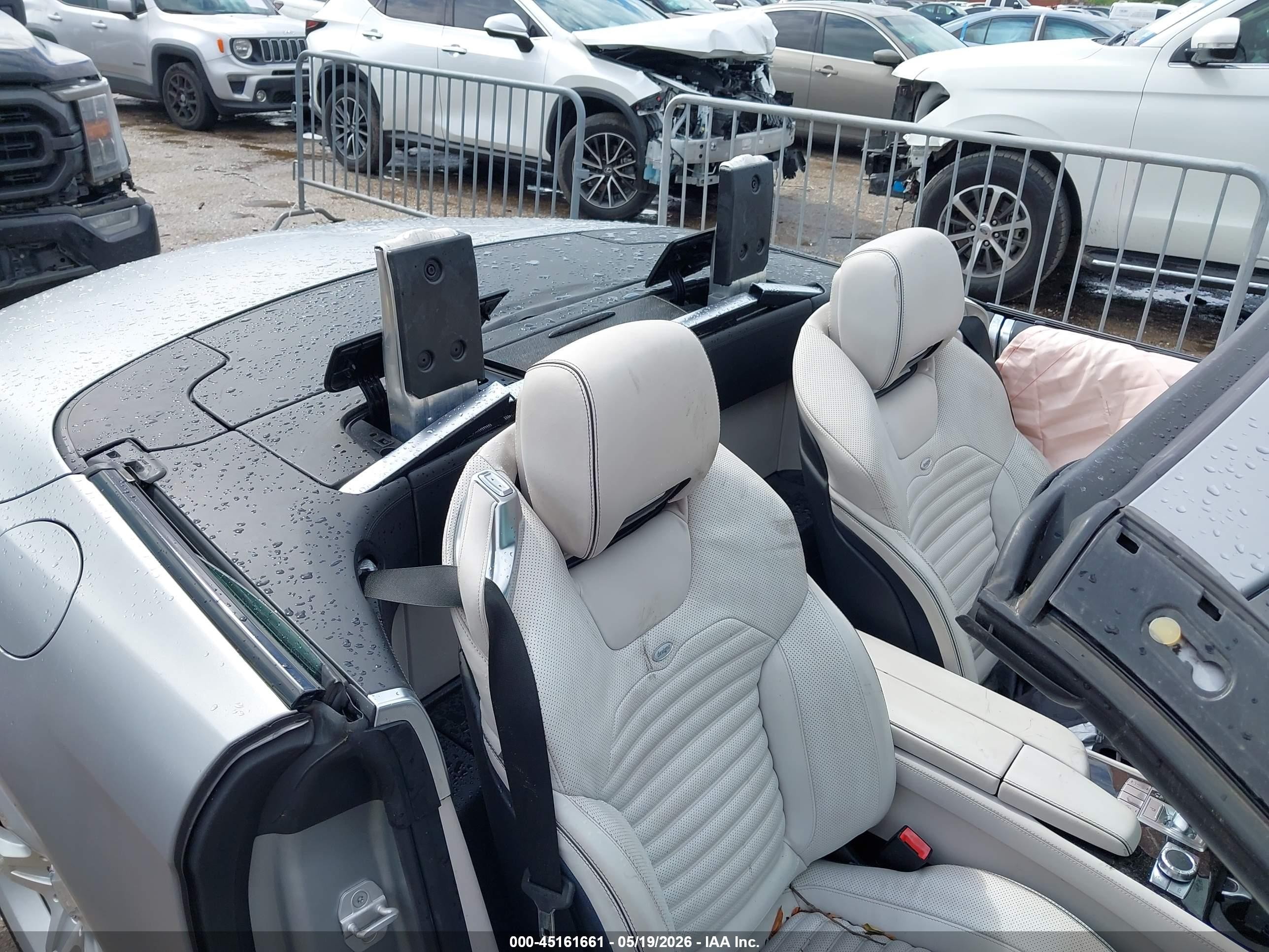 2015 Mercedes-benz Sl 400   Silver vin: WDDJK6FA3FF031157