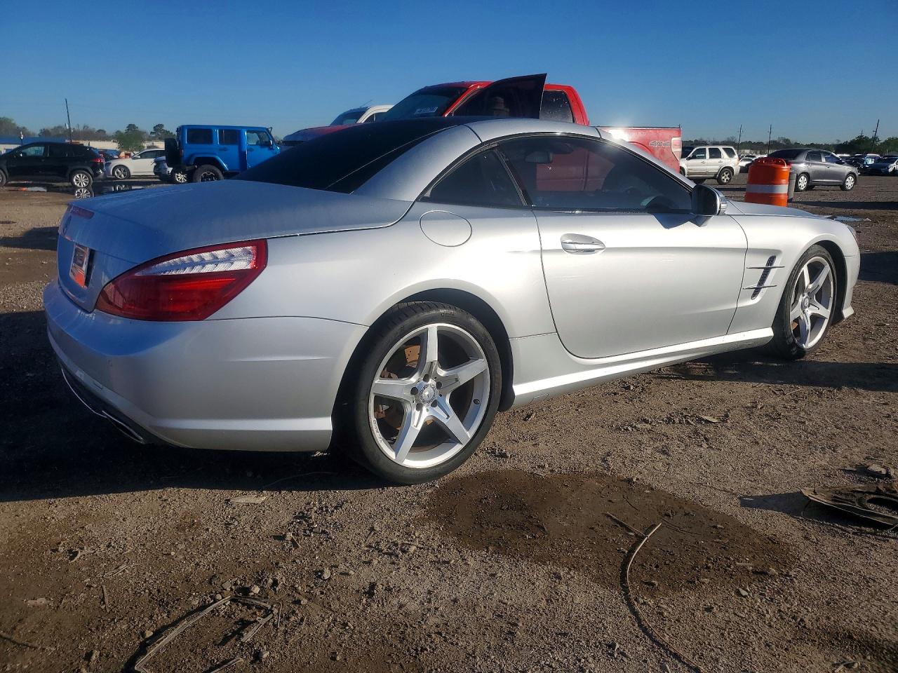 2015 Mercedes-benz Sl 400 Silver vin: WDDJK6FA3FF032065