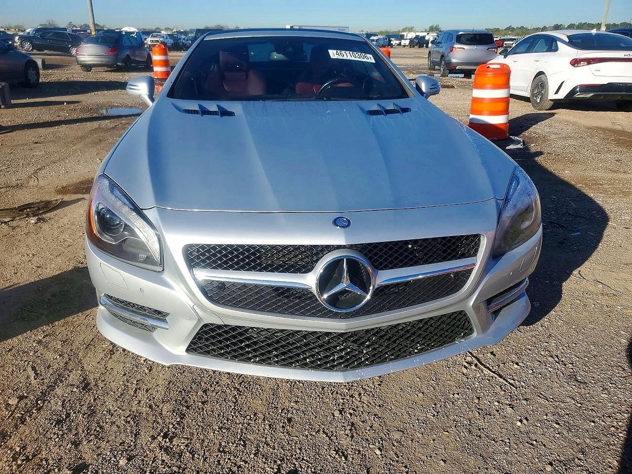 2015 Mercedes-benz Sl 400 Silver vin: WDDJK6FA3FF032065