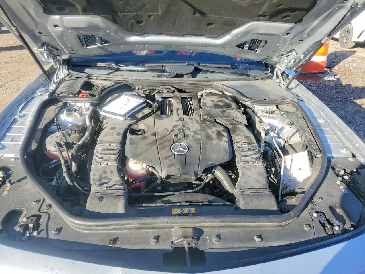 2015 Mercedes-benz Sl 400 Silver vin: WDDJK6FA3FF032065