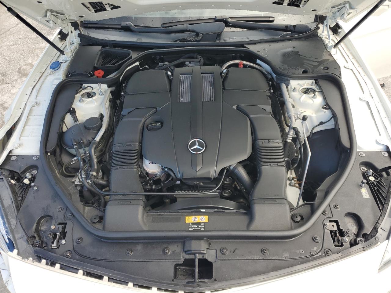 2015 Mercedes-benz Sl 400 White vin: WDDJK6FA4FF032155