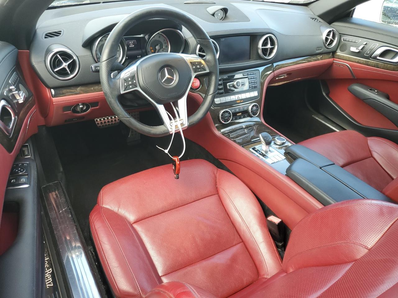 2015 Mercedes-benz Sl 400 White vin: WDDJK6FA4FF032155