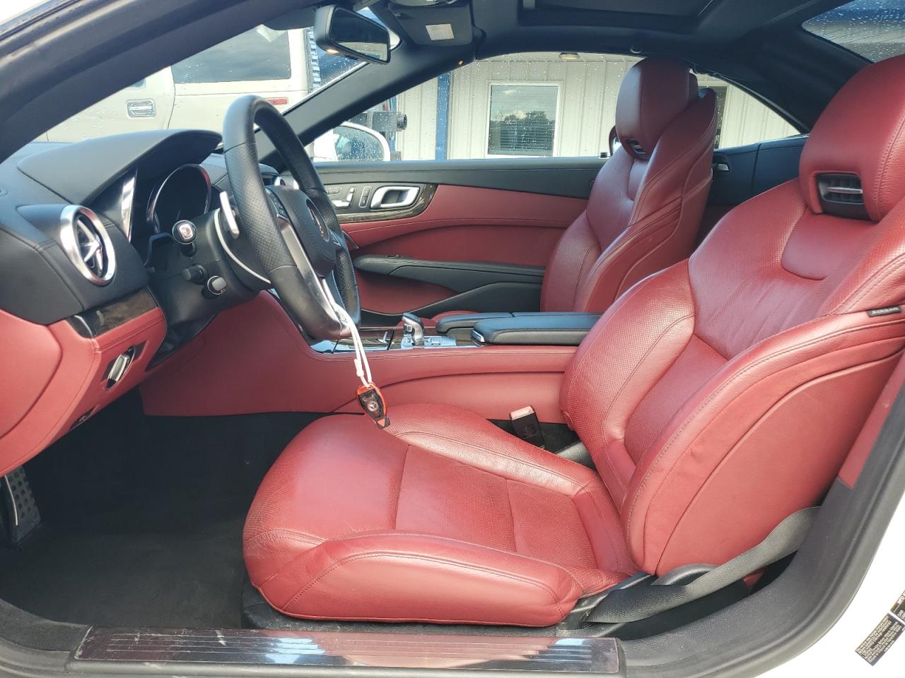 2015 Mercedes-benz Sl 400 White vin: WDDJK6FA4FF032155