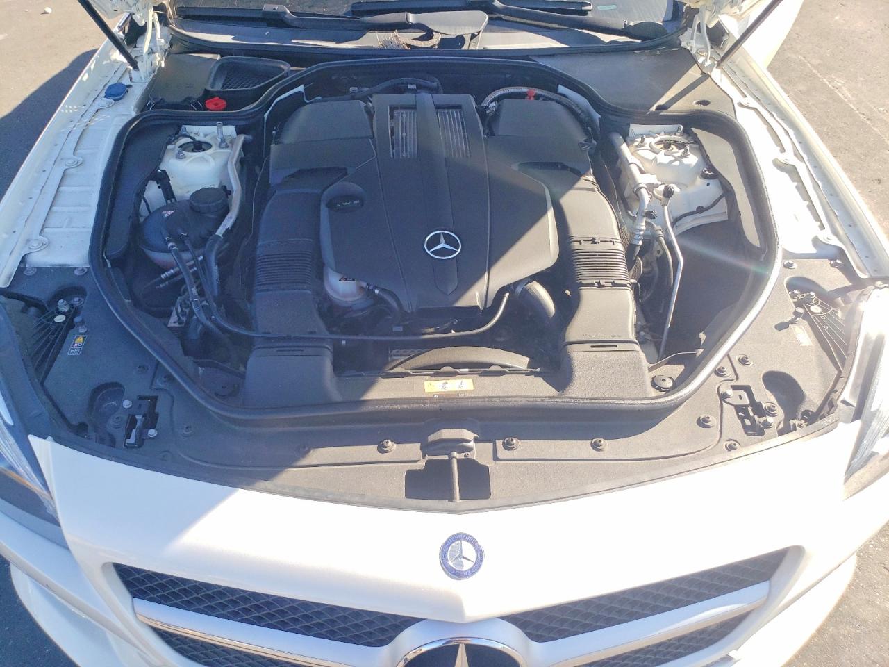 2015 Mercedes Benz Sl 400 White vin: WDDJK6FA5FF030852