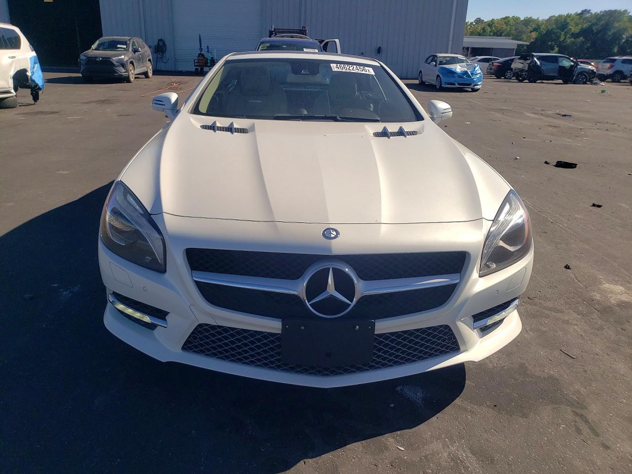 2015 Mercedes Benz Sl 400 White vin: WDDJK6FA5FF030852