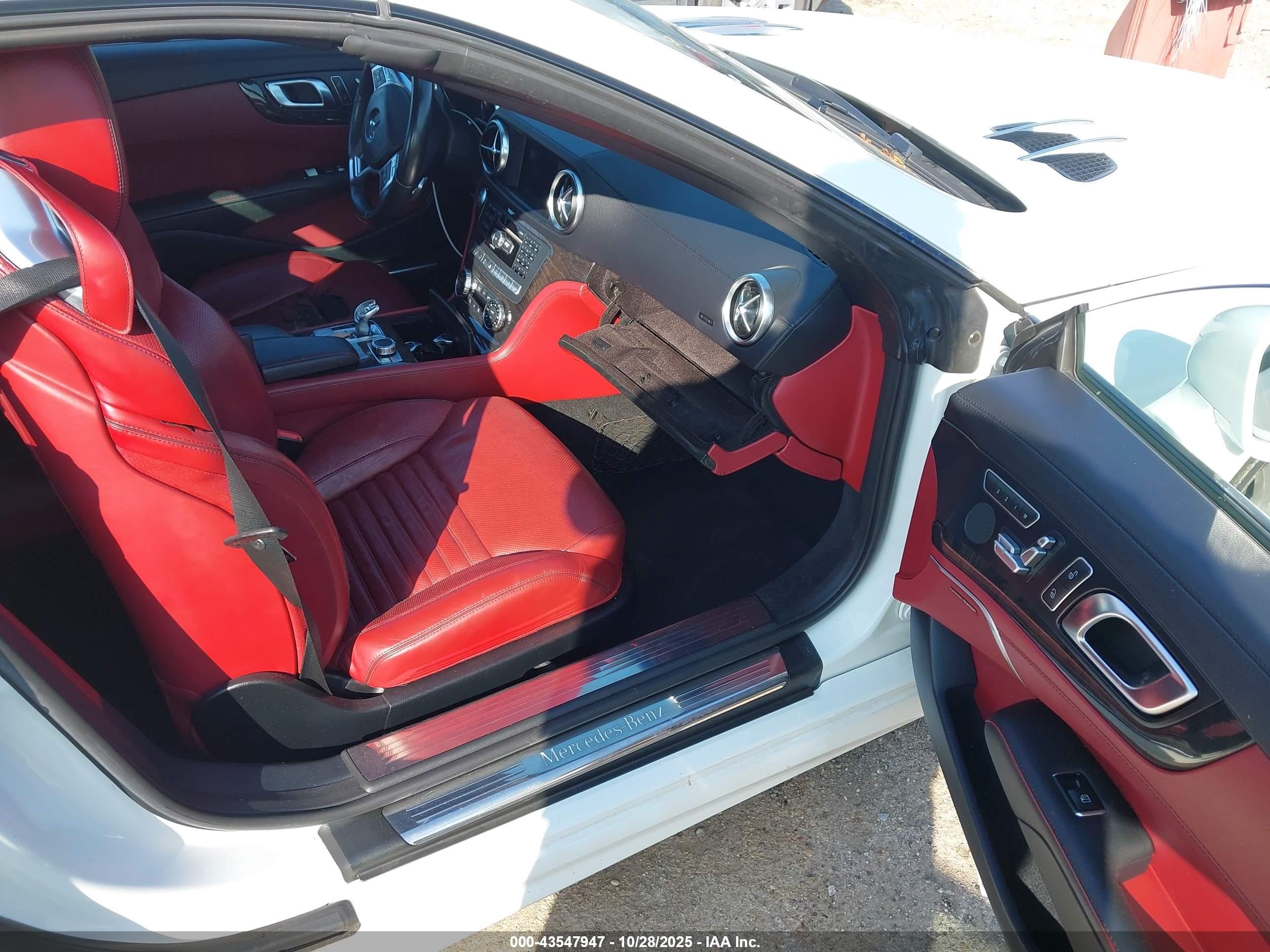 2015 Mercedes-benz Sl 400   White vin: WDDJK6FA5FF033847
