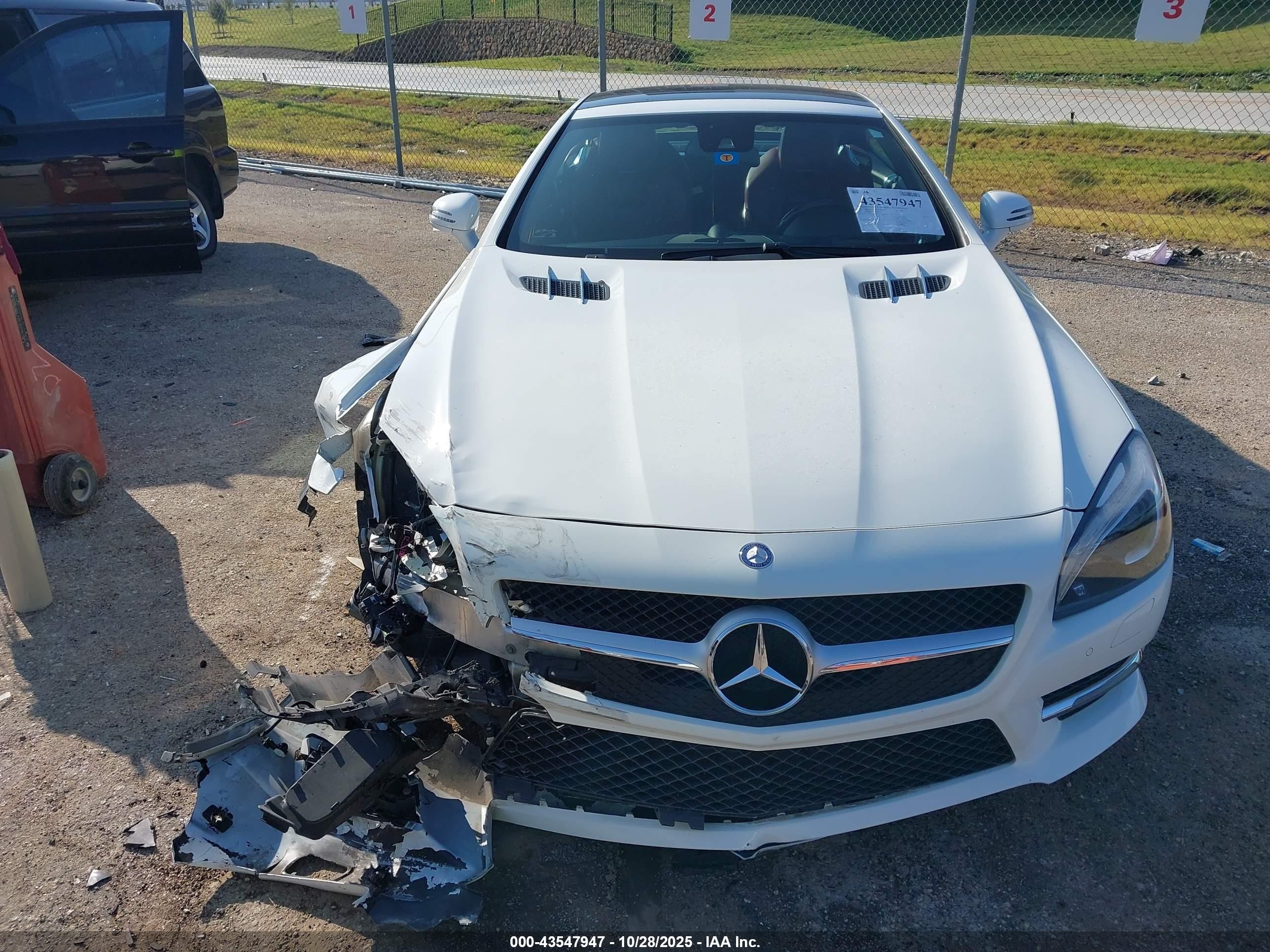 2015 Mercedes-benz Sl 400   White vin: WDDJK6FA5FF033847