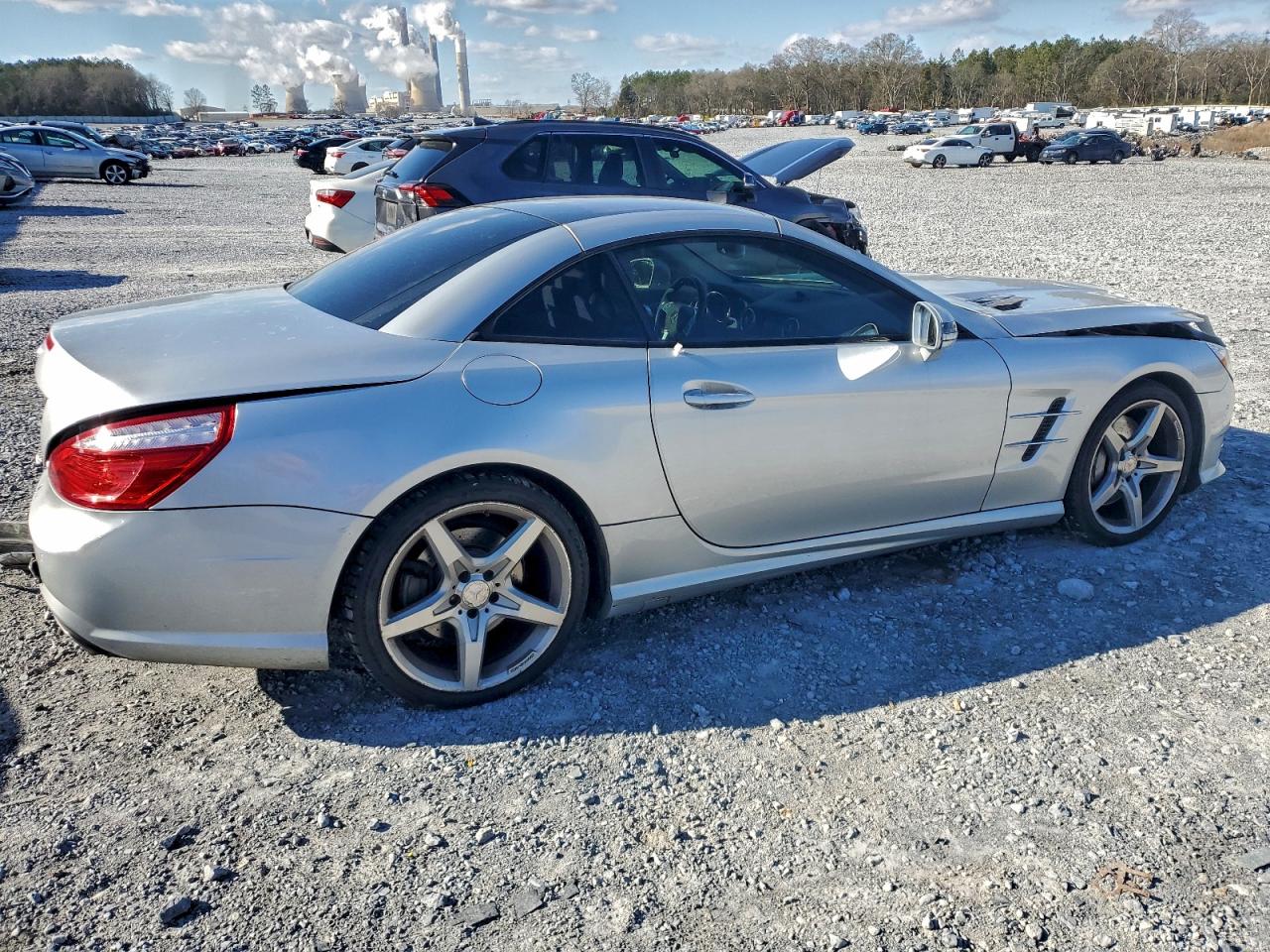 2015 Mercedes-benz Sl 400 Silver vin: WDDJK6FA5FF035632
