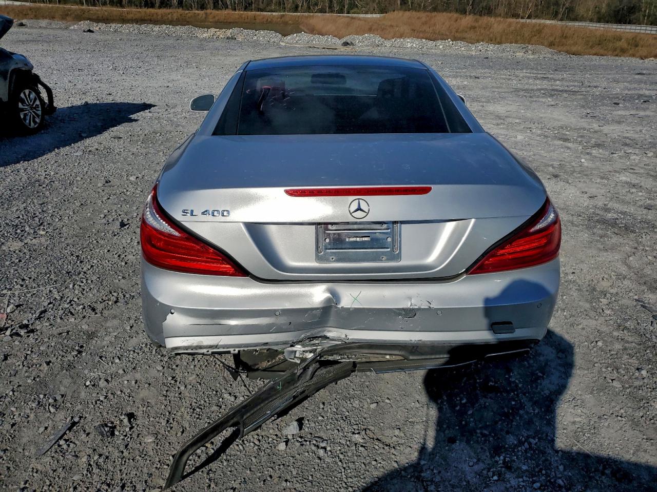 2015 Mercedes-benz Sl 400 Silver vin: WDDJK6FA5FF035632
