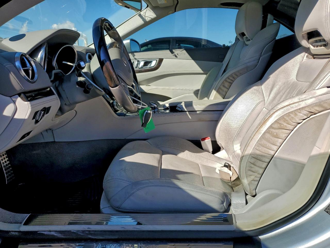 2015 Mercedes-benz Sl 400 Silver vin: WDDJK6FA5FF035632