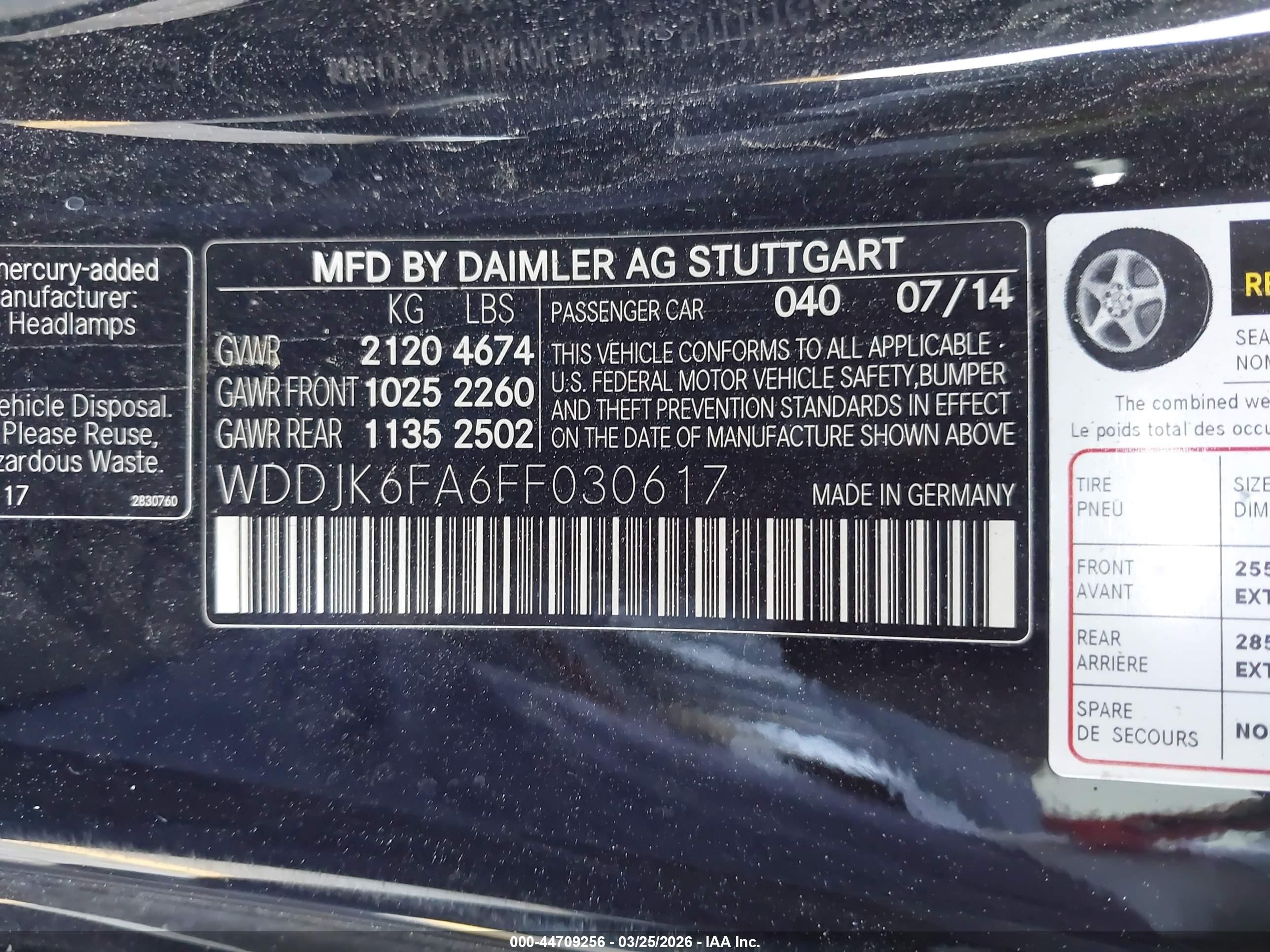 2015 Mercedes-benz Sl 400   Black vin: WDDJK6FA6FF030617