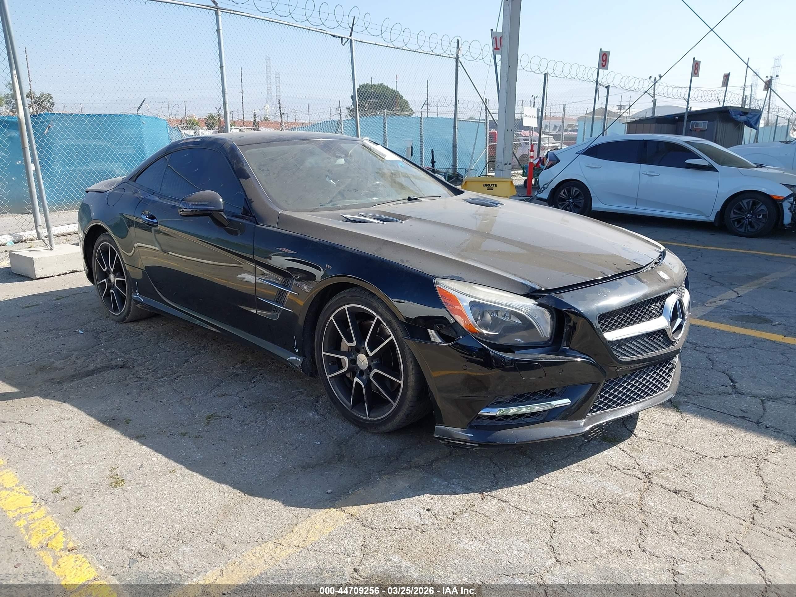 2015 Mercedes-benz Sl 400   Black vin: WDDJK6FA6FF030617